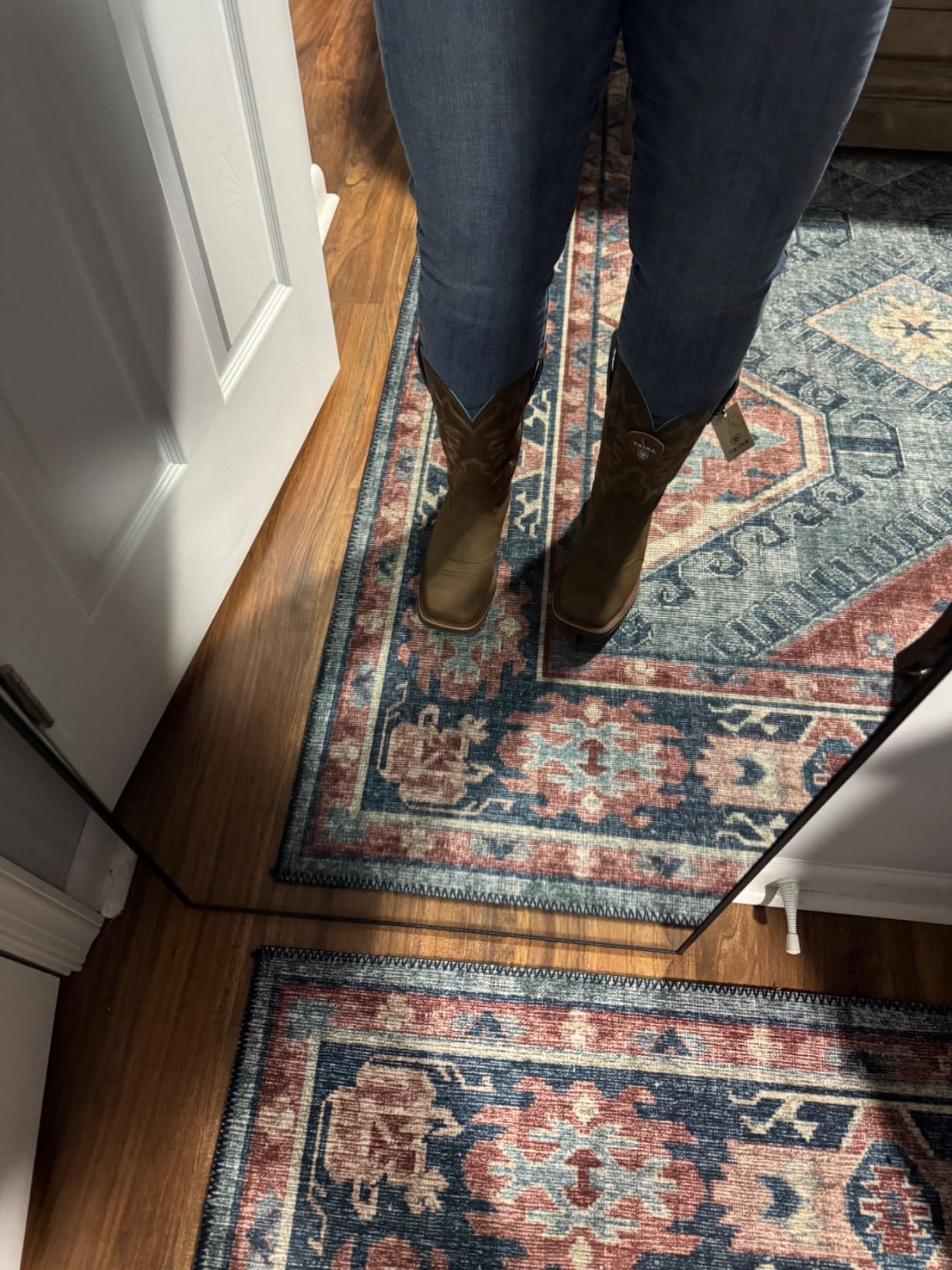 Ariat Women's Delilah Brown/Teal Boot - Customer Photo 1