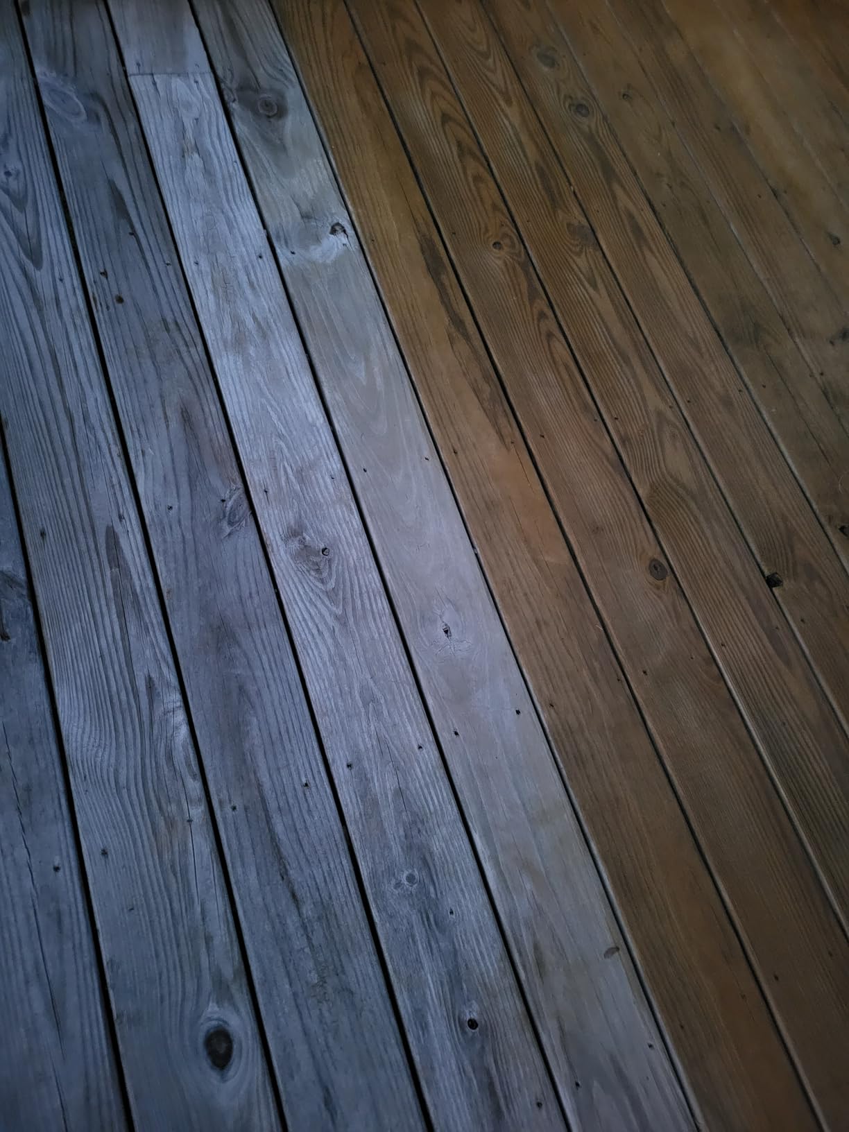 SaverSystems #1 Deck Premium Semi-Transparent Outdoor Wood Stain and Sealer in One - Water Based Wood Stain for Decks, Fences, & Siding - 1 Gallon (Dark Walnut) Customer Review SaverSystems #1 Deck Premium Semi-Transparent Outdoor Wood Stain and Sealer in One - Water Based Wood Stain for Decks, Fences, & Siding - 1 Gallon (Dark Walnut) - Customer Photo 2