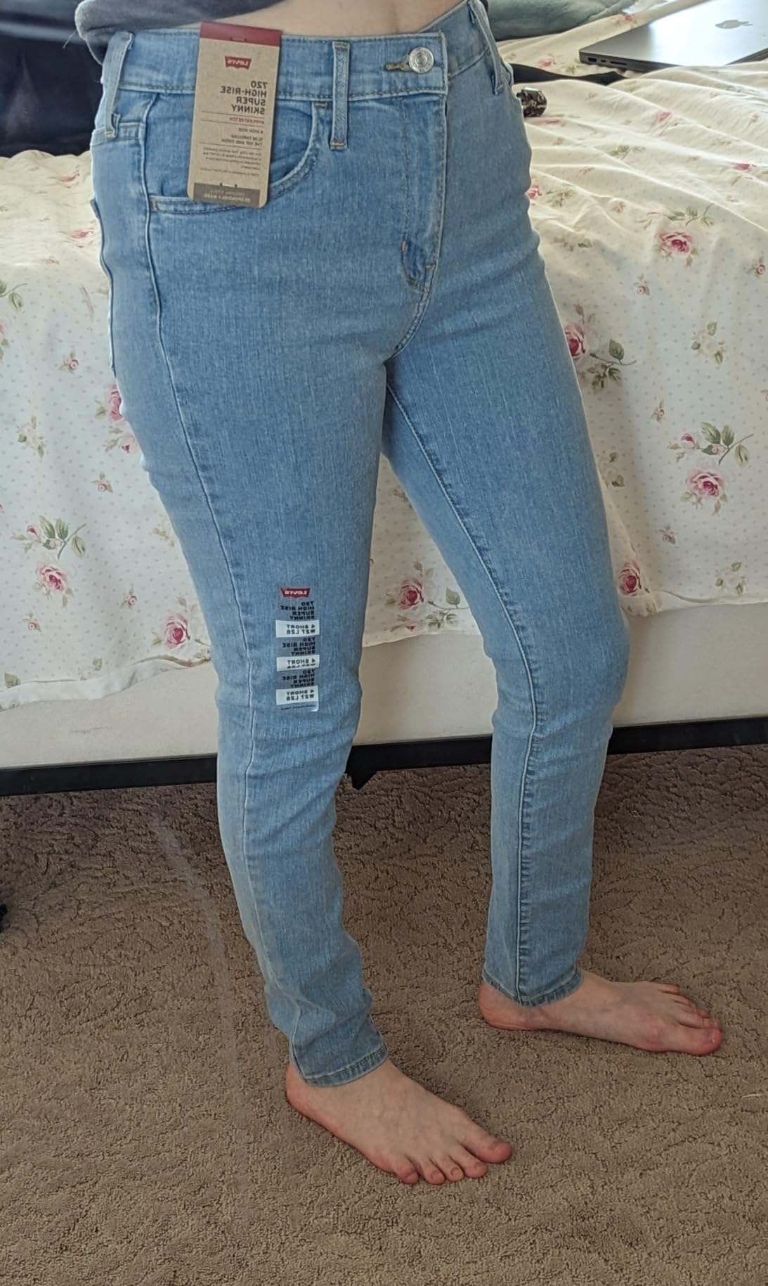 Levi's Women's 720 High Rise Super Skinny Jeans customer photo 2
