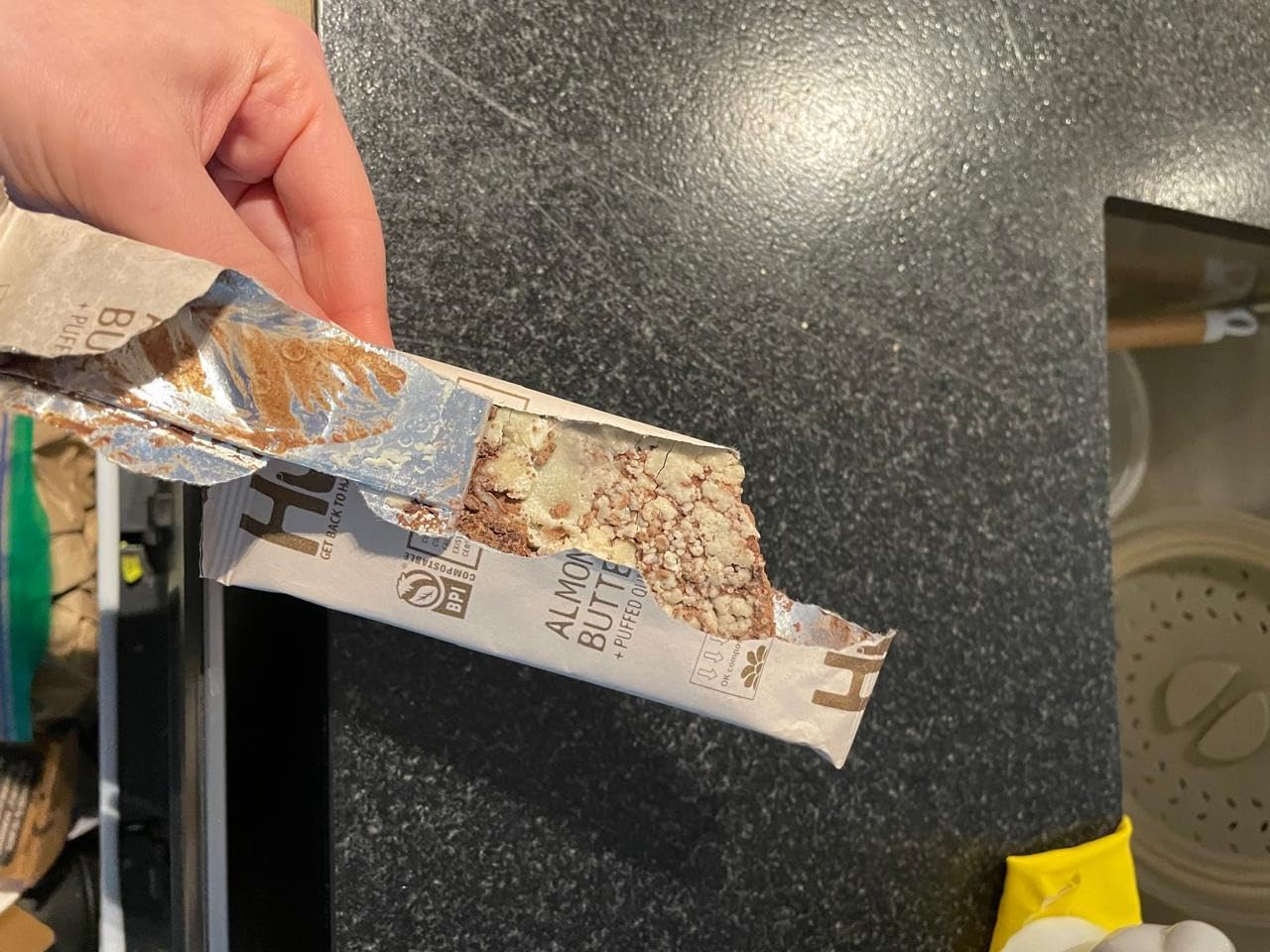 Hu Dark Chocolate Bar | Almond Butter & Puffed Quinoa Chocolate | Natural Organic Vegan, Gluten Free, Paleo, Non GMO, Fair Trade Dark Chocolate | 2.1oz - Customer Photo 4