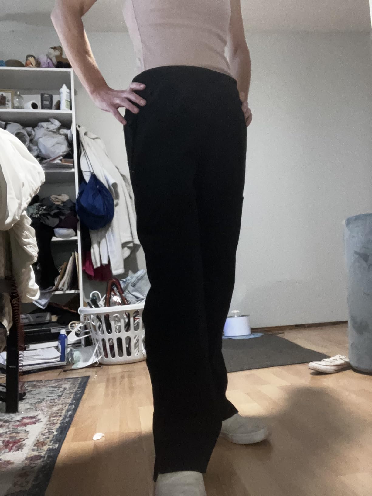 Cherokee Women's Scrub Pants Mid Rise Straight Leg Pull-on Cargo Pant with 6 Pockets & 2-Way Stretch Fabric - WW170 Customer Review Cherokee Women's Scrub Pants Mid Rise Straight Leg Pull-on Cargo Pant with 6 Pockets & 2-Way Stretch Fabric - WW170 - Customer Photo 2
