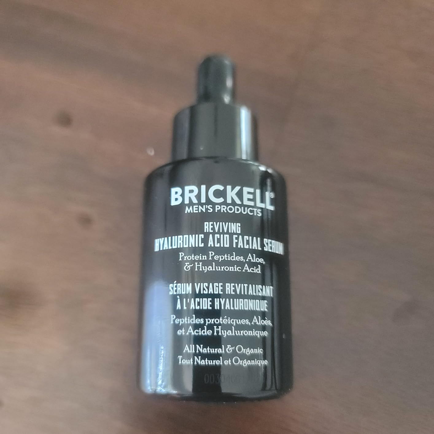 Brickell Men's Anti Aging Hyaluronic Acid Serum for Face, Day Face Serum for Men, Natural & Organic Facial Serum With Protein Peptides to Restore Collagen and Firmness, 1 Ounce, Unscented Customer Review Brickell Men's Anti Aging Hyaluronic Acid Serum for Face, Day Face Serum for Men, Natural & Organic Facial Serum With Protein Peptides to Restore Collagen and Firmness, 1 Ounce, Unscented - Customer Photo 3