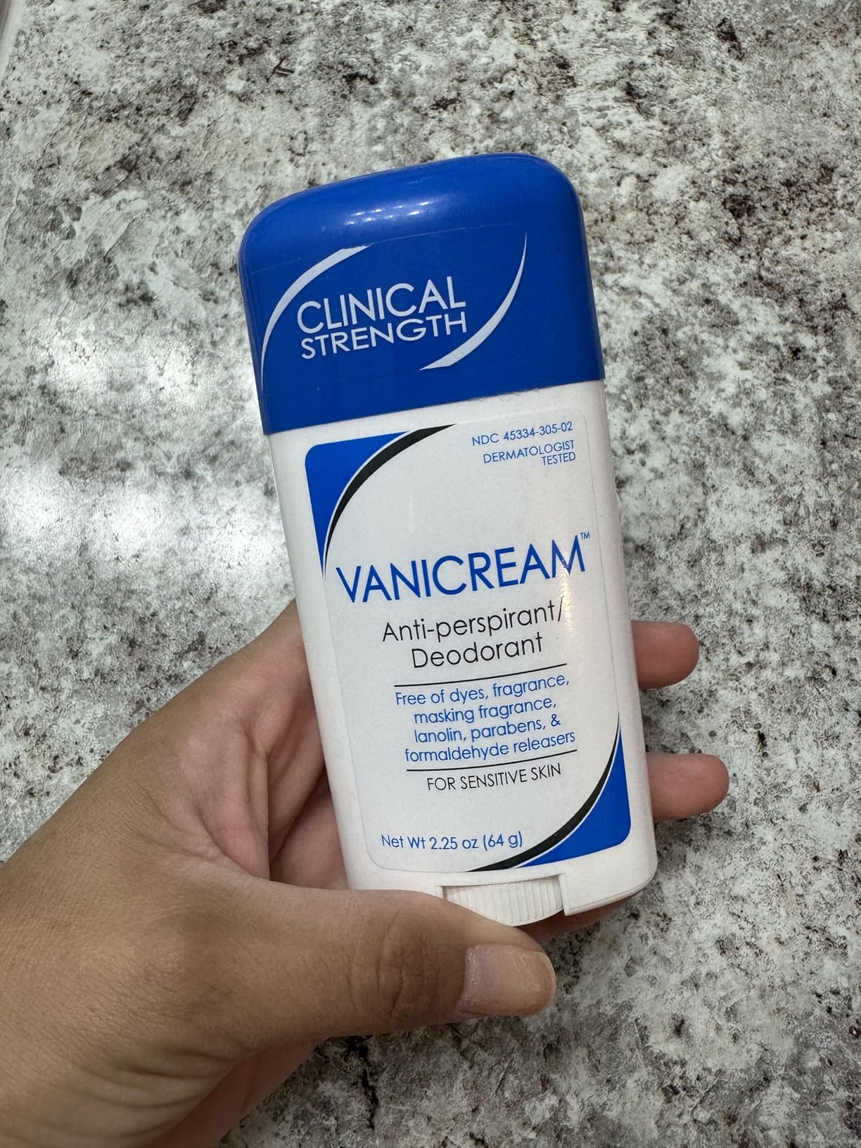 Vanicream Aluminum-Free Gel Deodorant - 2 oz - Unscented Formula for Sensitive Skin Customer Review Vanicream Aluminum-Free Gel Deodorant - 2 oz - Unscented Formula for Sensitive Skin - Customer Photo 1