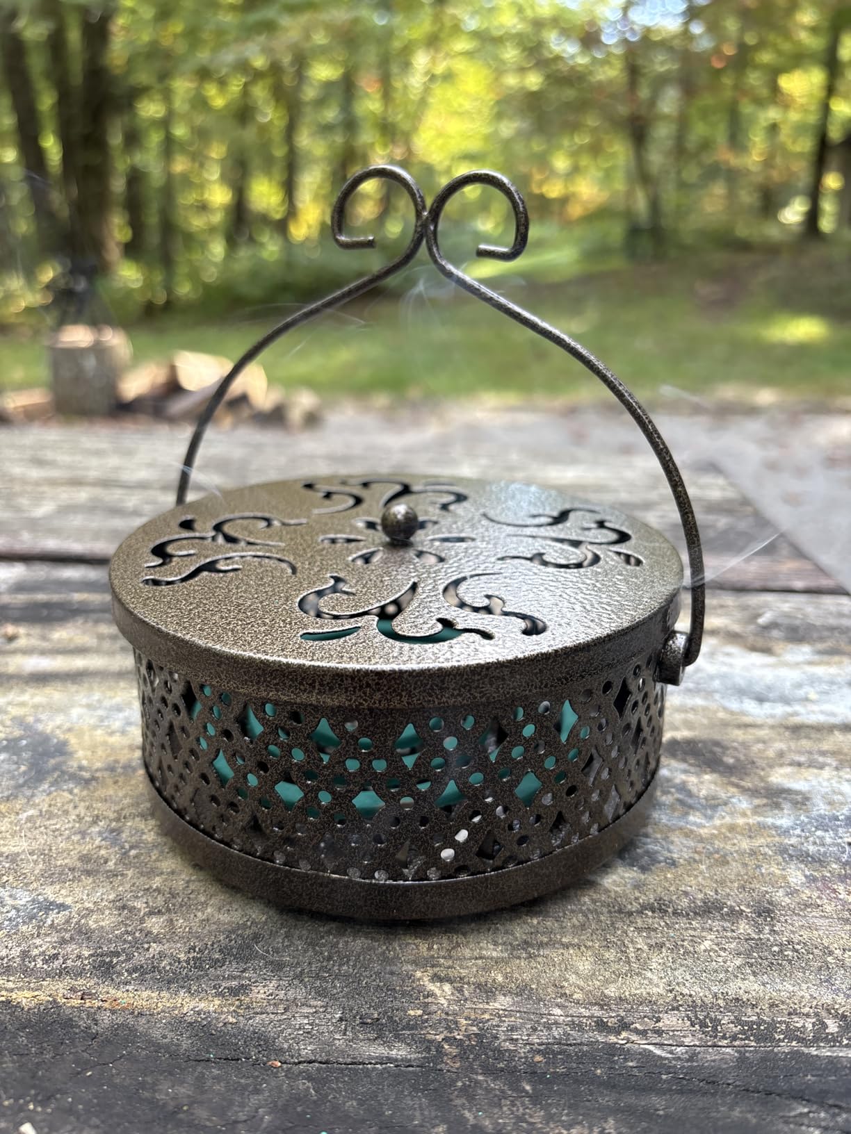W4W Mosquito Repellent Coils - Outdoor Use Reaches Up to 10 feet - Each Burns for 5-7 Hours (Three Pack Contains 12 coils & 6 Stands) - Customer Photo 1