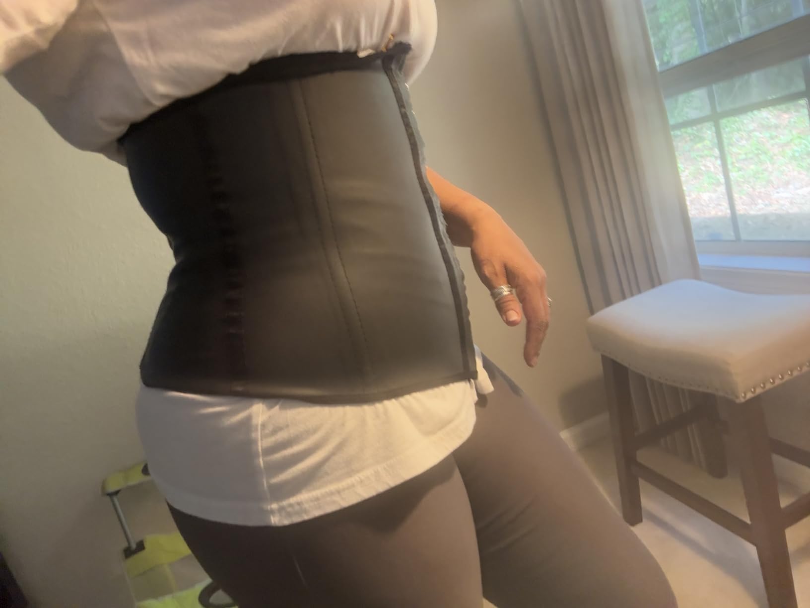 LADYSLIM ALL NEW Waist Trainer Cincher for Women Faja Colombiana Latex Body Shaper Reductora Cinturilla Modeladora Para Mujer Customer Review LADYSLIM ALL NEW Waist Trainer Cincher for Women Faja Colombiana Latex Body Shaper Reductora Cinturilla Modeladora Para Mujer - Customer Photo 1