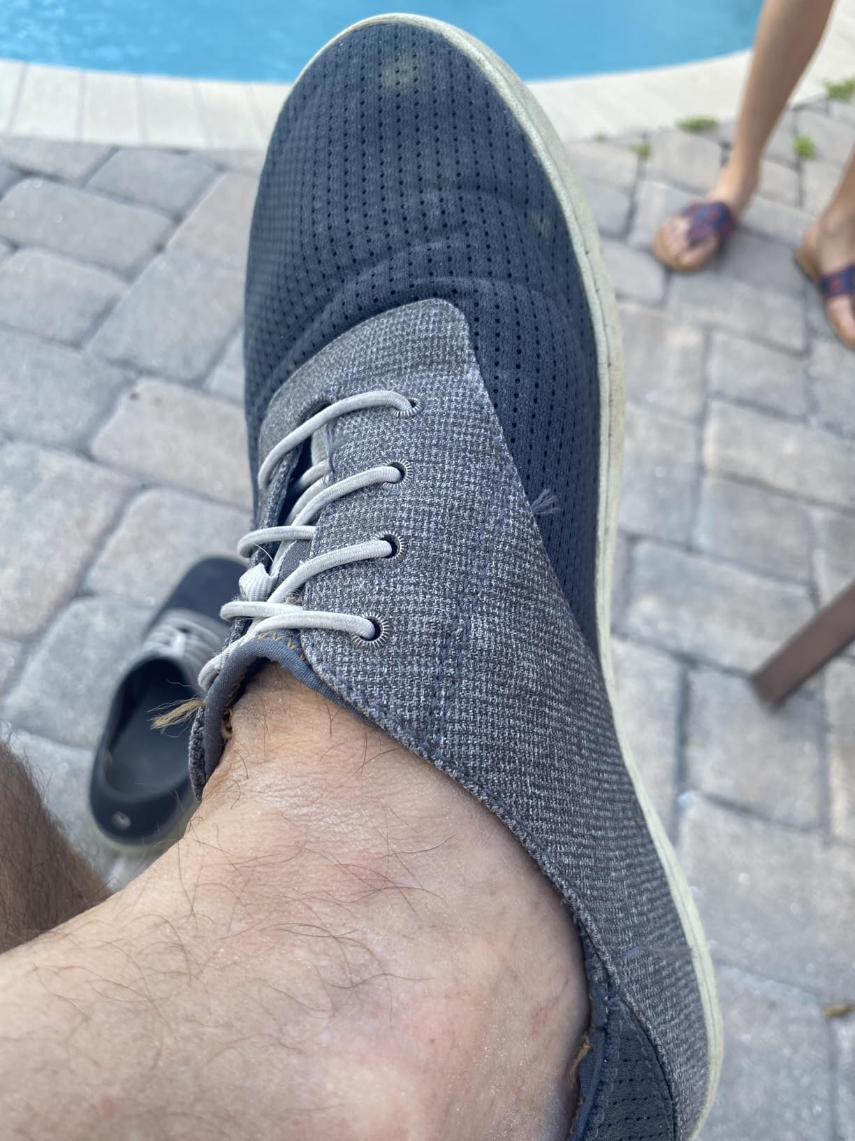 OLUKAI Nohea Moku Men's No Tie Boat Shoes, Breathable & Quick Dry Mesh, Effortless Design & Barefoot Wearability, All-Day Comfort & Support Customer Review OLUKAI Nohea Moku Men's No Tie Boat Shoes, Breathable & Quick Dry Mesh, Effortless Design & Barefoot Wearability, All-Day Comfort & Support - Customer Photo 1