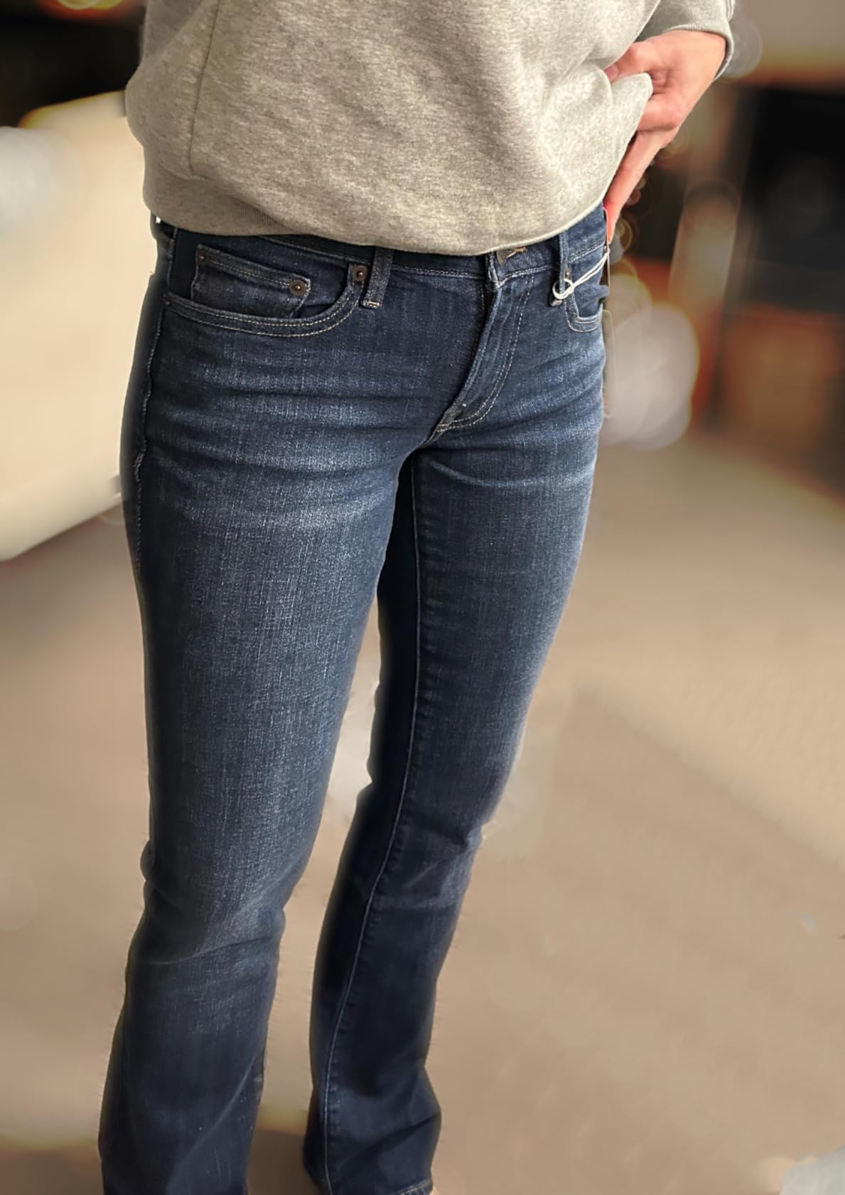 Lucky Brand Women's Mid Rise Easy Rider Bootcut Jean customer photo 2