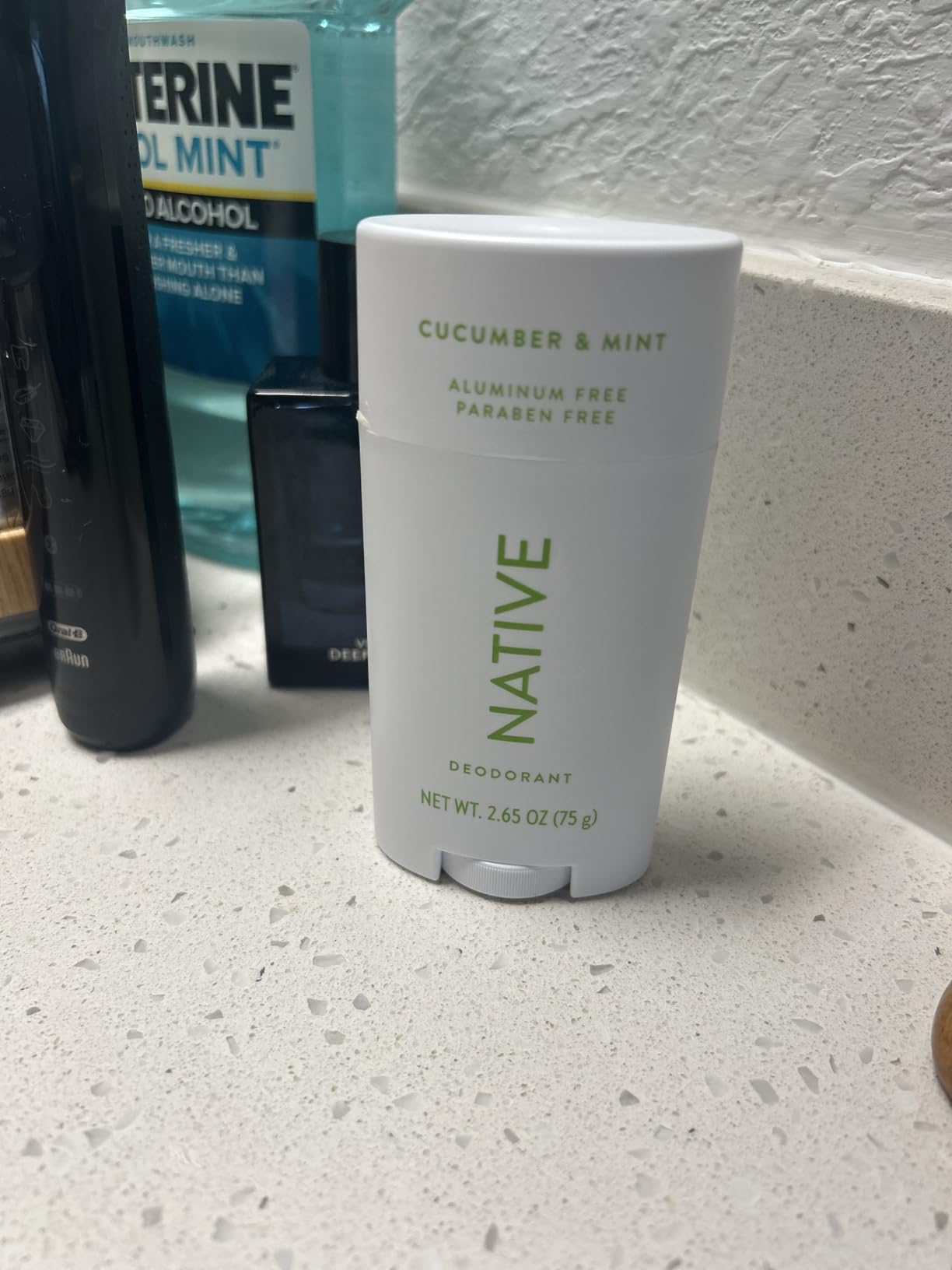 Native Deodorant Contains Naturally Derived Ingredients, 72 Hour Odor Control | Deodorant for Women and Men, Aluminum Free with Baking Soda, Coconut Oil and Shea Butter | Unscented Customer Review Native Deodorant Contains Naturally Derived Ingredients, 72 Hour Odor Control | Deodorant for Women and Men, Aluminum Free with Baking Soda, Coconut Oil and Shea Butter | Unscented - Customer Photo 3