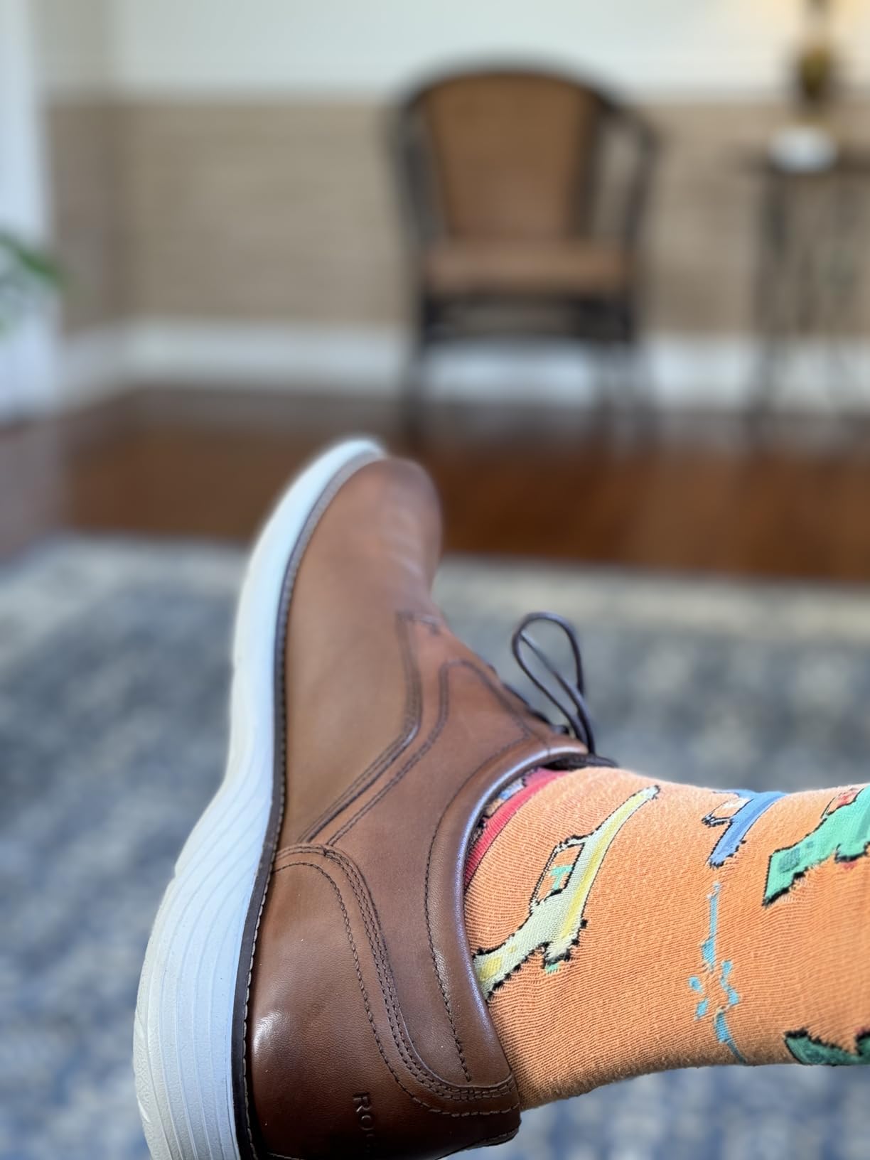 Rockport Men's Garett Plain Toe Oxford - Customer Photo 2