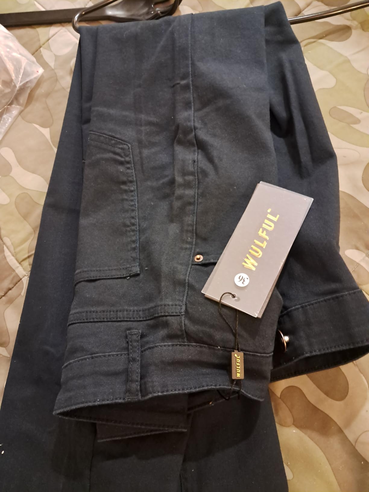 WULFUL Men's Slim Fit Skinny Stretch Comfy Jeans Denim Pants customer photo 2