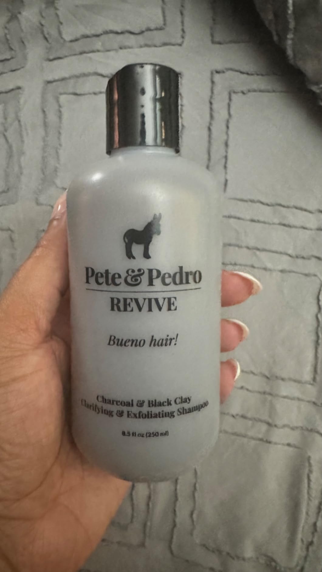 Pete & Pedro CONTROL Extra-Strength Dandruff & Anti-Itch Hair Shampoo - Men & Women | Medicated Treatment, Coal Tar, Peppermint, Tea Tree Oil For Dry Flakes & Itchy Scalp | Shark Tank Featured, 8.5 oz - Customer Photo 1