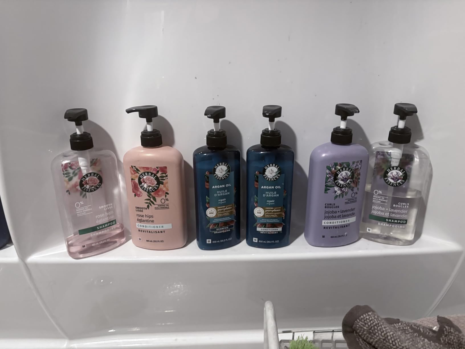 Herbal Essences Argan Oil Repair Shampoo & Conditioner Set, Moisturizes & Smoothes, Paraben-Free, Color-Safe, pH-Balanced, Citrus Scent, 20.2 Fl Oz, 2-Pack - Customer Photo 1