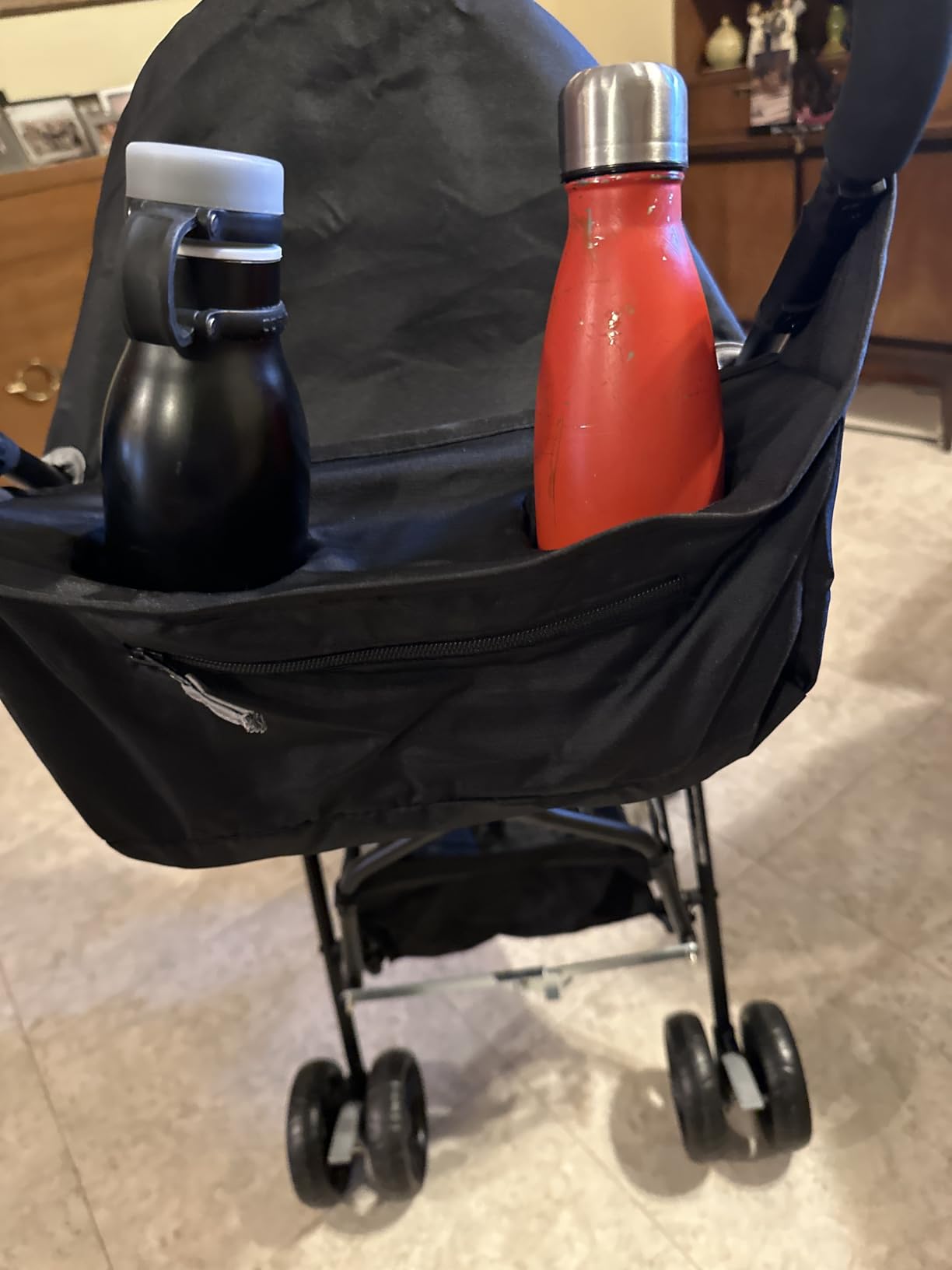 Ingenuity 3D Mini Convenience Stroller – Lightweight Stroller with Compact Fold, Multi-Position Recline, Canopy with Pop Out Sun Visor and More – Umbrella Stroller for Travel and More, Gray - Customer Photo 1