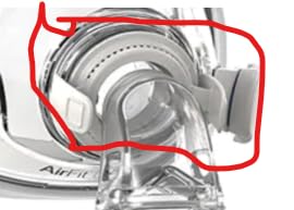 ResMed AirFit F20 Frame System - for Full-Face CPAP Mask Frame System - Replacement CPAP Accessories - Medium - Customer Photo 4