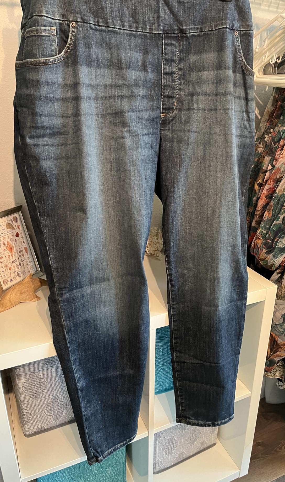 Lee Women's Plus-Size Sculpting Slim Fit Skinny Leg Pull on Jean customer photo 1