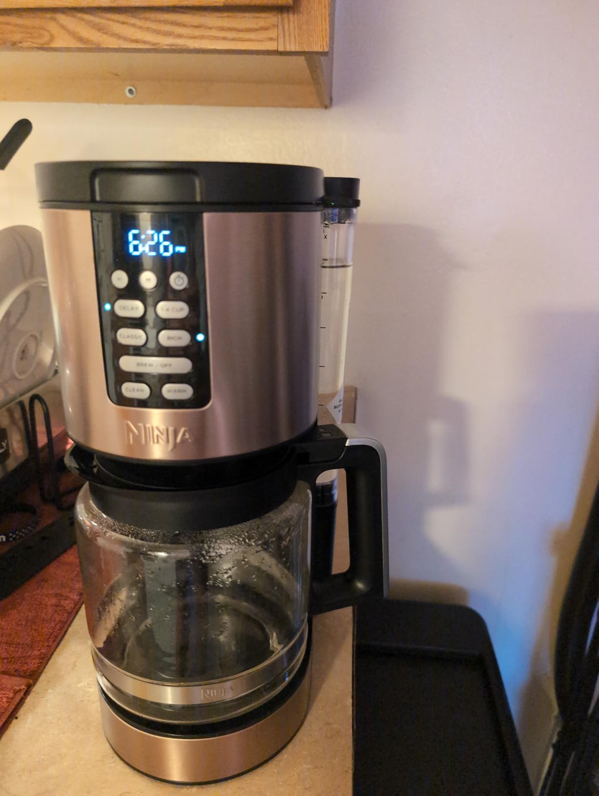 Ninja 12-Cup Programmable Coffee Brewer, 2 Brew Styles, Adjustable Warm Plate, 60oz Water Reservoir, Delay Brew - Black/Stainless Steel - Customer Photo 1