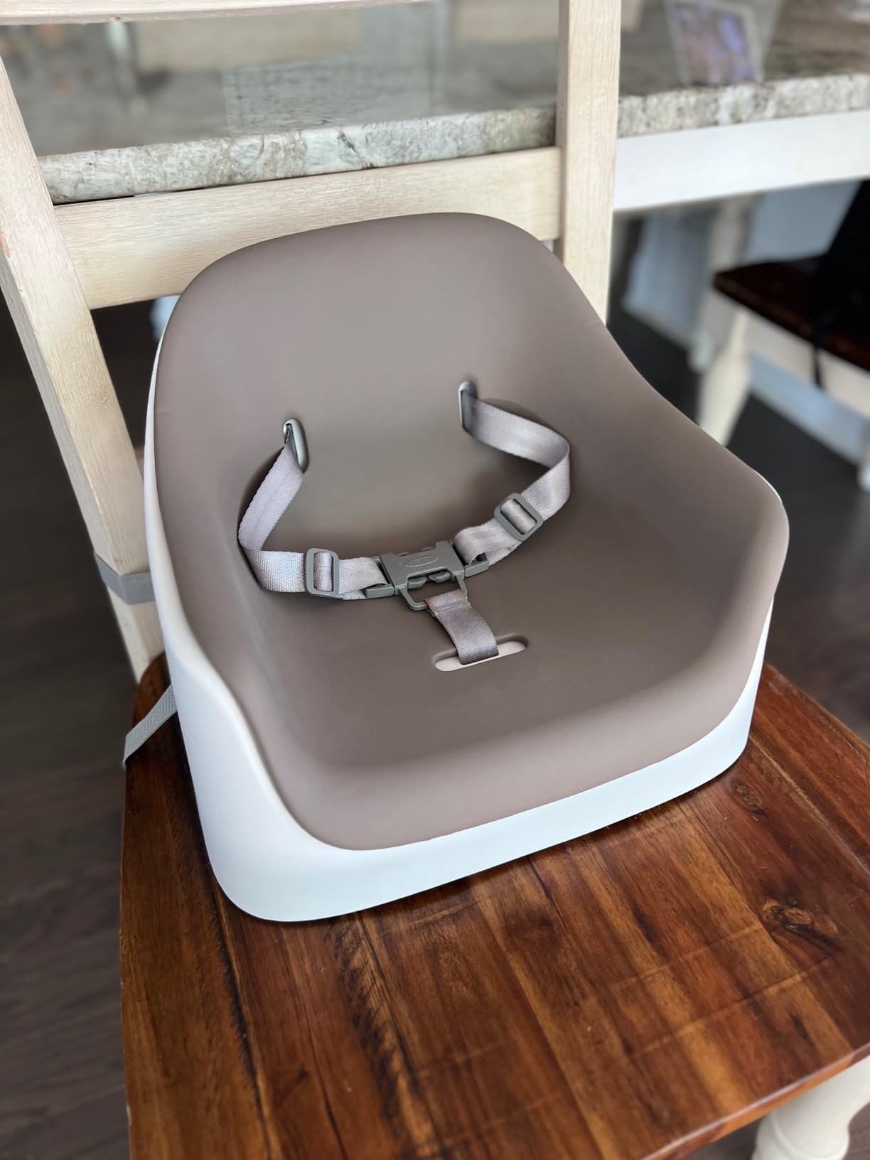 OXO Tot Nest Booster Seat with Removable Cushion - Gray - Customer Photo 2