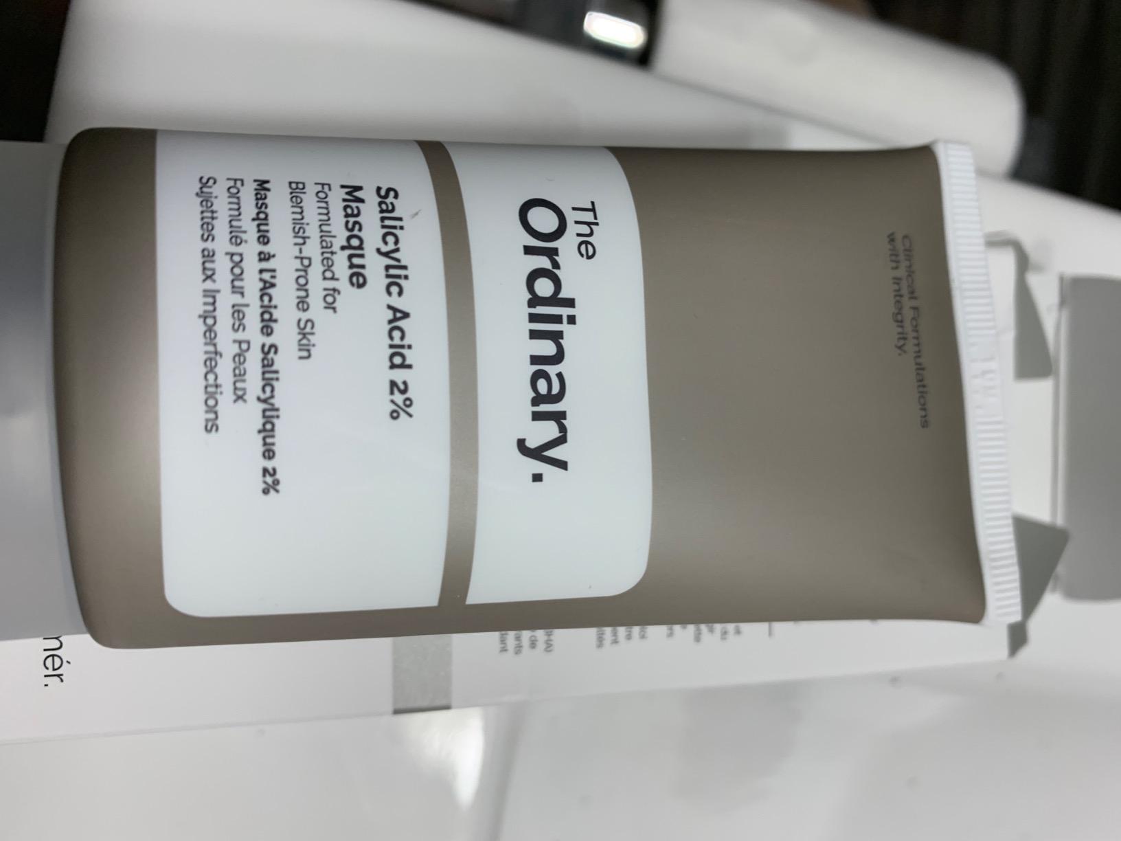 The Ordinary Salicylic Acid 2% Masque, Clarifying Charcoal & Clay Mask for Blemish-Prone Skin, 1.7 Fl Oz - Customer Photo 4