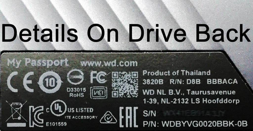 WD 5TB My Passport, Portable External Hard Drive, Black, backup software with defense against ransomware, and password protection, USB 3.1/USB 3.0 compatible - WDBPKJ0050BBK-WESN - Customer Photo 2