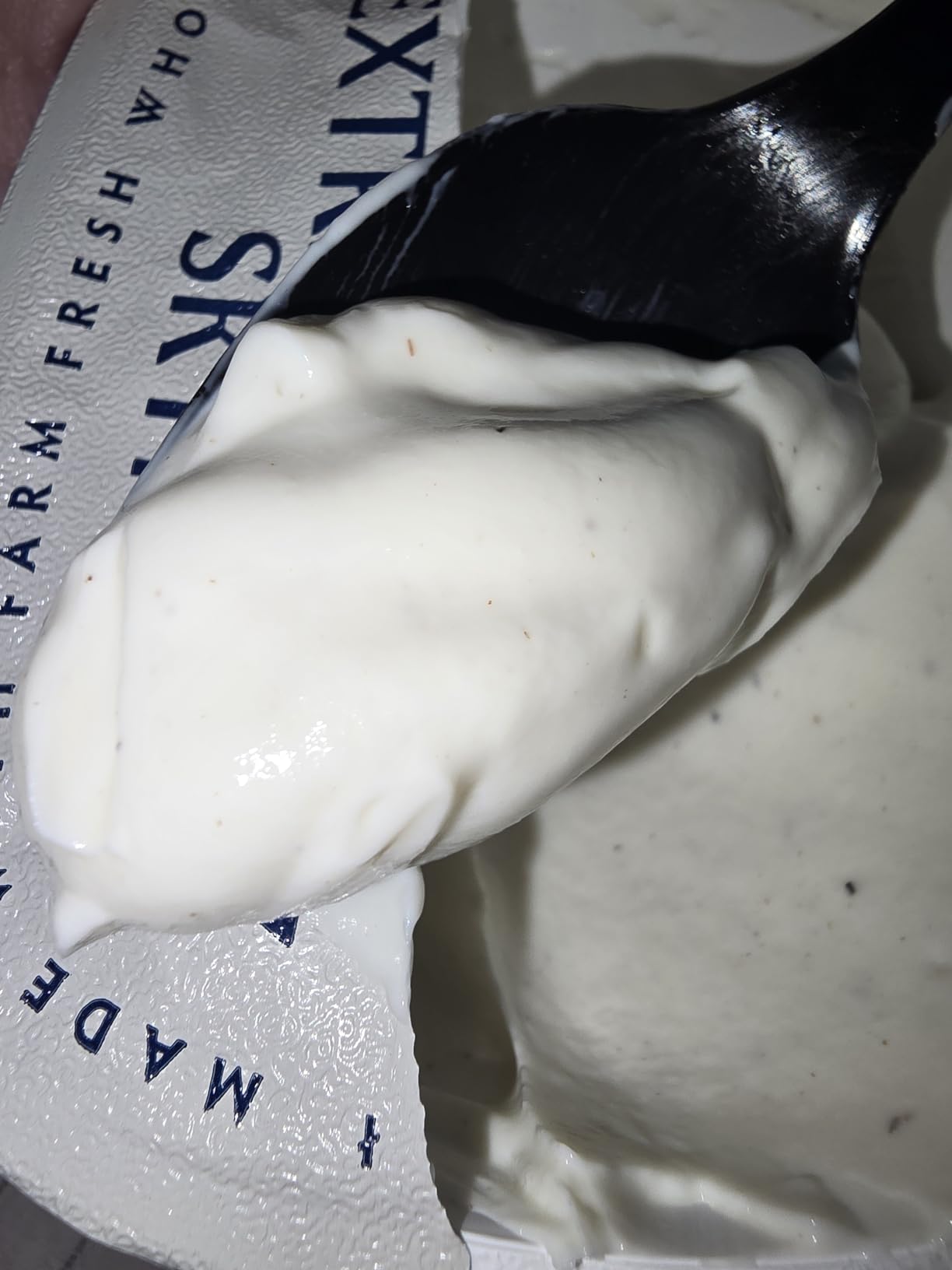 Icelandic Provisions, Vanilla Bean Extra Creamy SKYR, 4.4 Ounce Customer Review Icelandic Provisions, Vanilla Bean Extra Creamy SKYR, 4.4 Ounce - Customer Photo 1