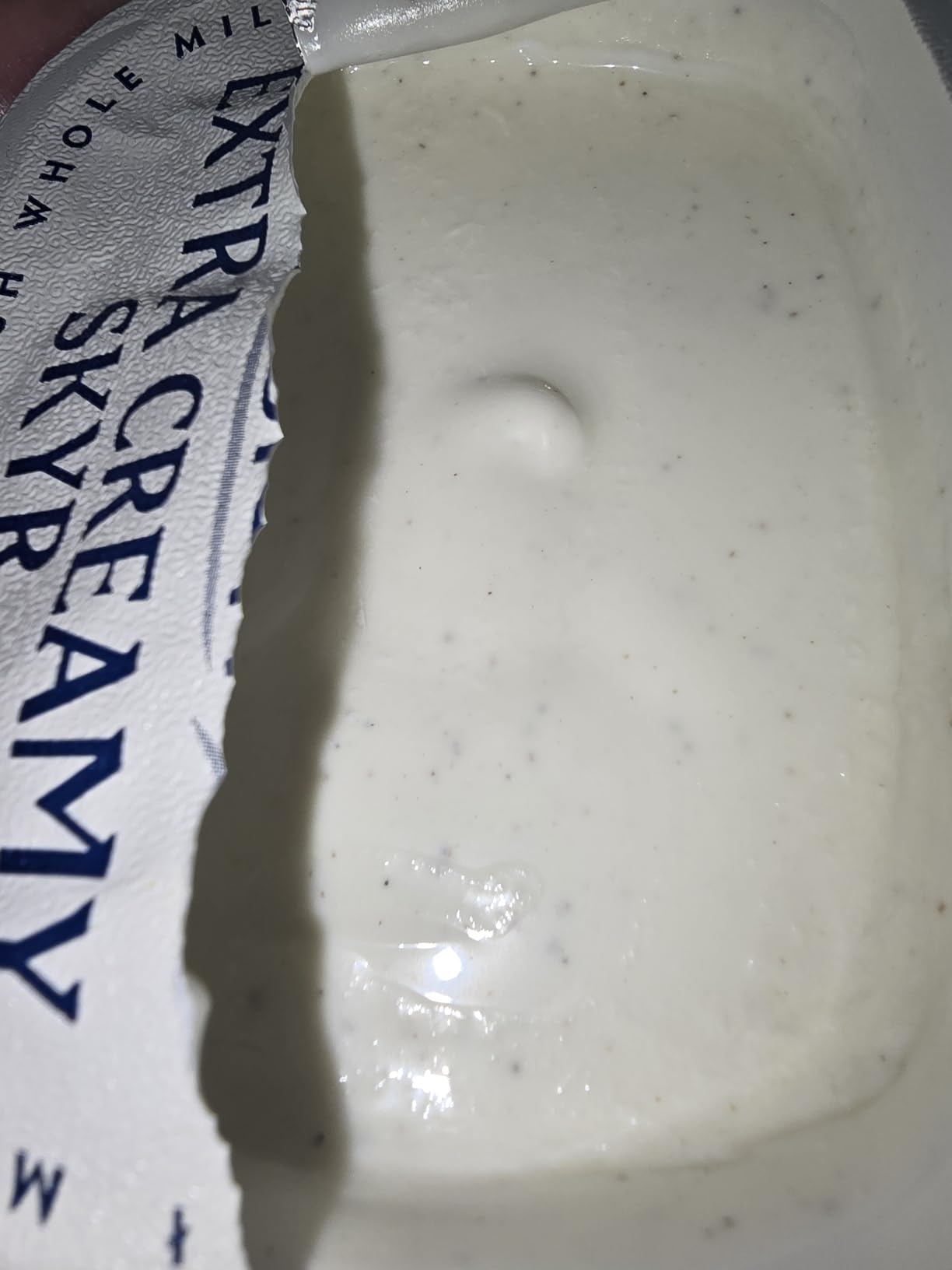 Icelandic Provisions, Vanilla Bean Extra Creamy SKYR, 4.4 Ounce Customer Review Icelandic Provisions, Vanilla Bean Extra Creamy SKYR, 4.4 Ounce - Customer Photo 2