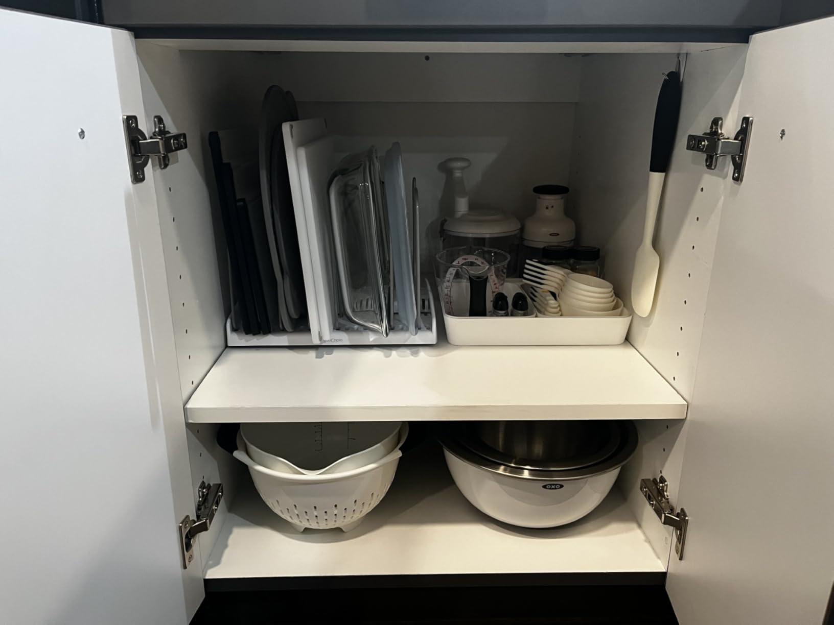 OXO Good Grips Plastic Utility Cutting Board - Customer Photo 1