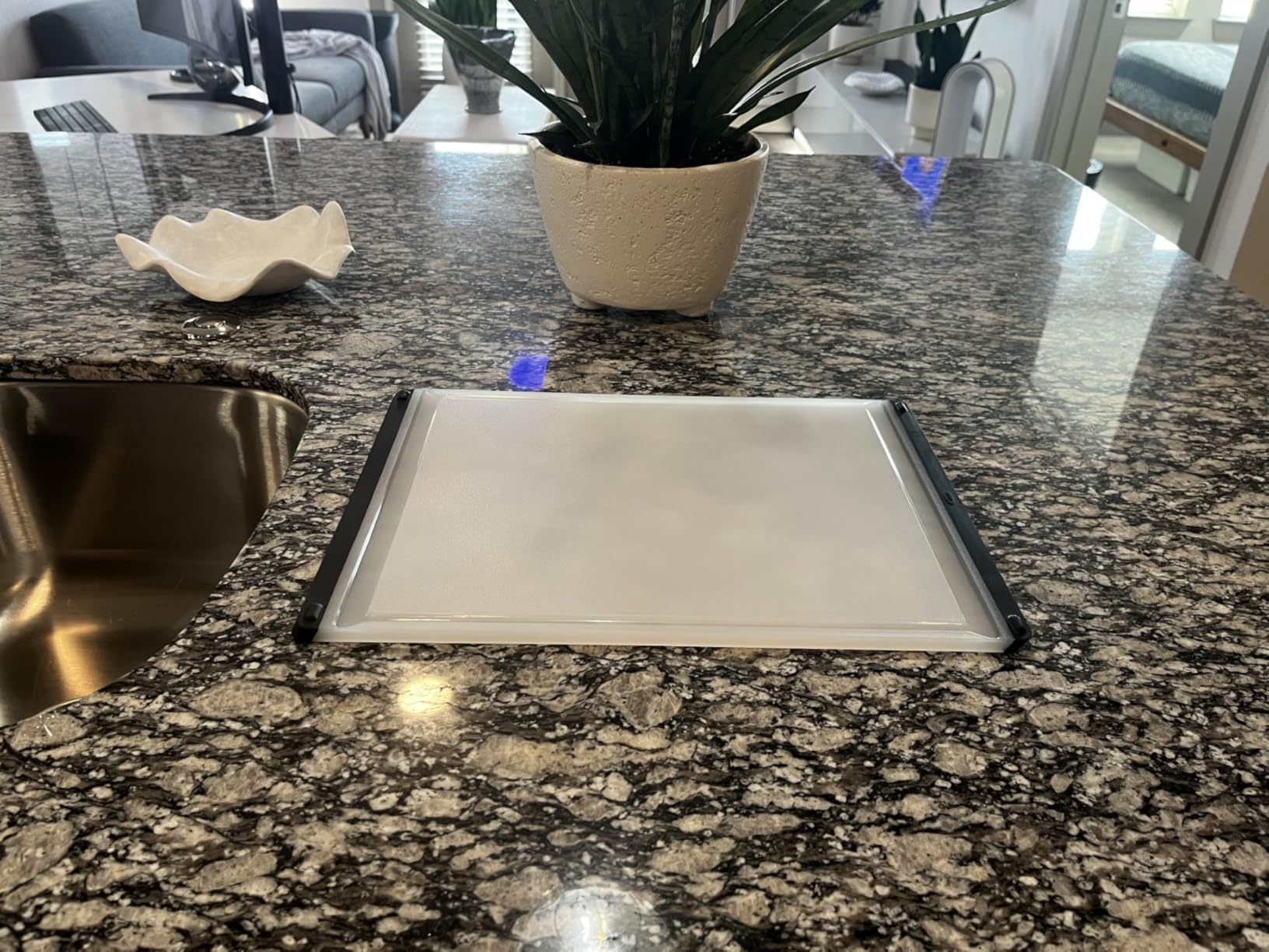OXO Good Grips Plastic Utility Cutting Board - Customer Photo 2