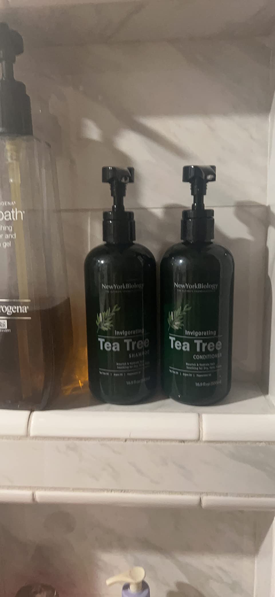 New York Biology Tea Tree Shampoo and Conditioner Set - Deep Cleanser - Relief for Dandruff and Dry Itchy Scalp - Therapeutic Grade - Helps Promote Hair Growth - 16.9 Fl Oz Customer Review New York Biology Tea Tree Shampoo and Conditioner Set - Deep Cleanser - Relief for Dandruff and Dry Itchy Scalp - Therapeutic Grade - Helps Promote Hair Growth - 16.9 Fl Oz - Customer Photo 1