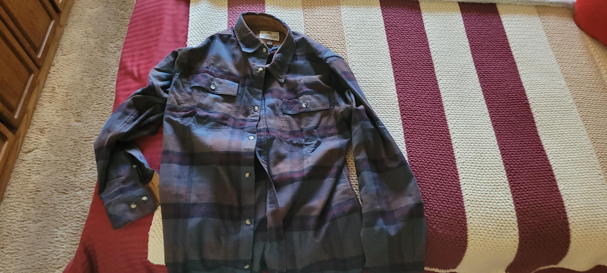 Legendary Whitetails mens Legendary Flannel Shirt - Customer Photo 2