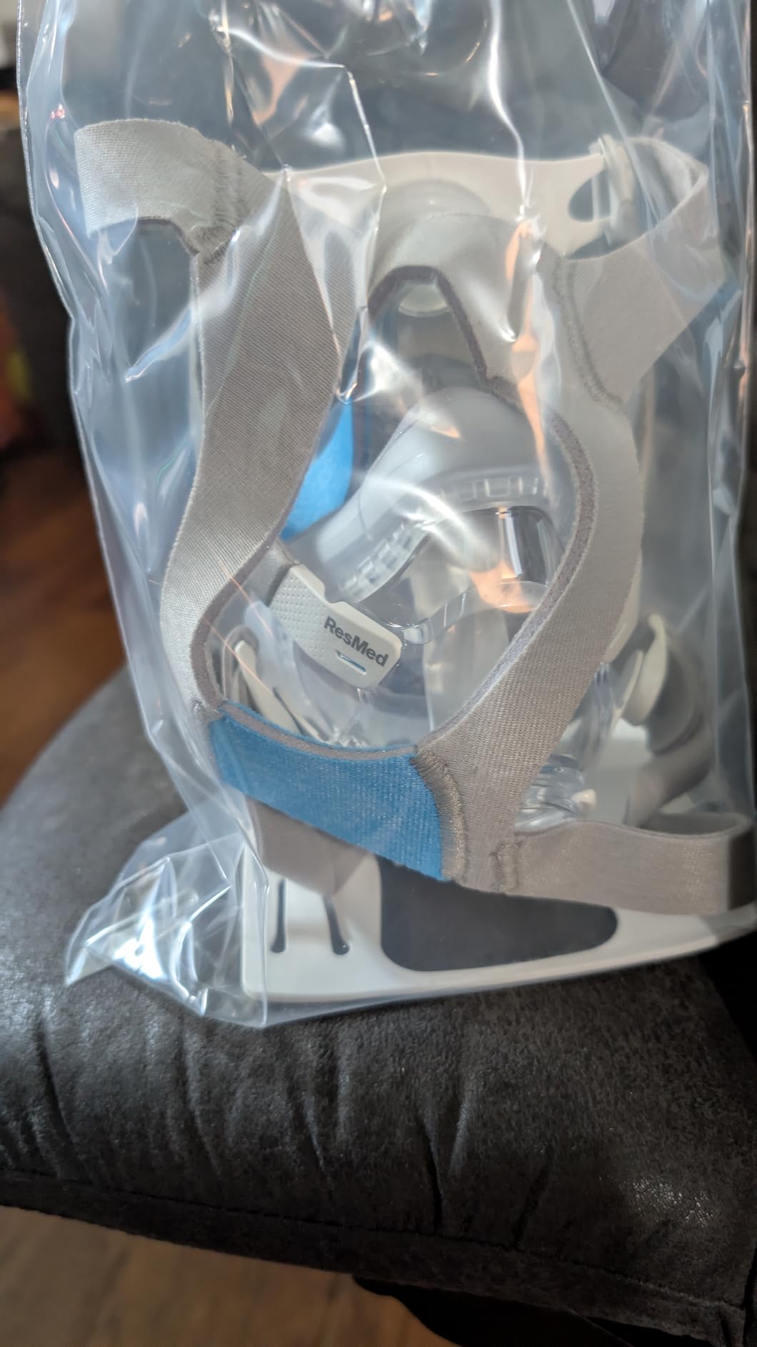 ResMed AirTouch F20 Frame System - Replacement Frame System with Full-Face Mask & Elbow - Premium CPAP Gear - Headgear Not Included - Large - Customer Photo 4
