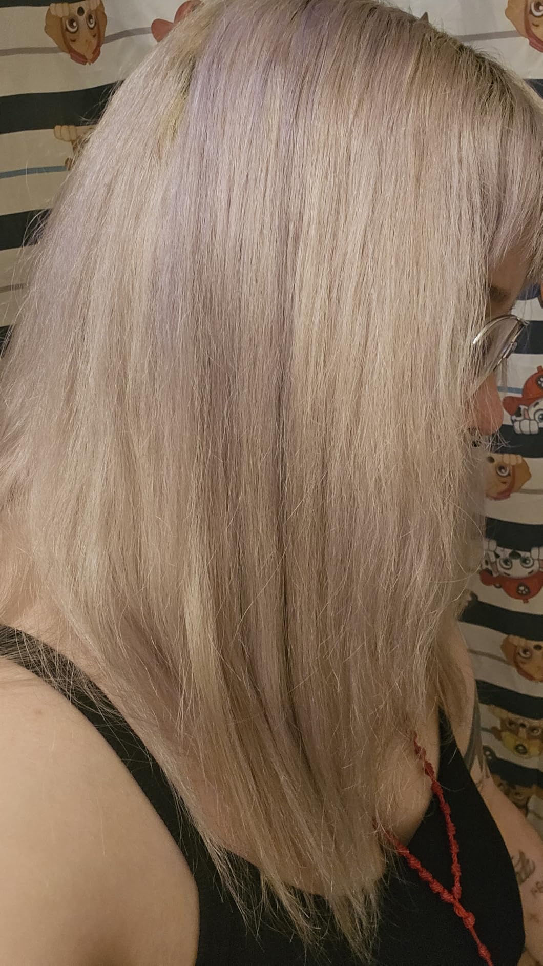 Clairol Professional Shimmer Lights Purple Shampoo | Neutralizes Brass & Yellow Tones | For Blonde, Silver, Gray & Highlighted Hair - Customer Photo 5