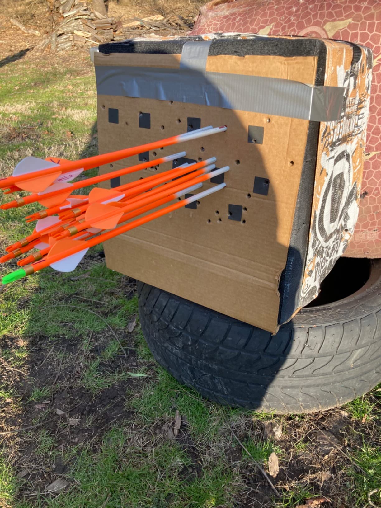 Linkboy Archery Carbon Arrows Hunting Practice Target Arrows 28/29/30/31/32inch Removable Tip for Compound Recurve Long Bows, Spine 250 300 340 400 500 600 700 800 900 1000, Pack of 12PCS - Customer Photo 2
