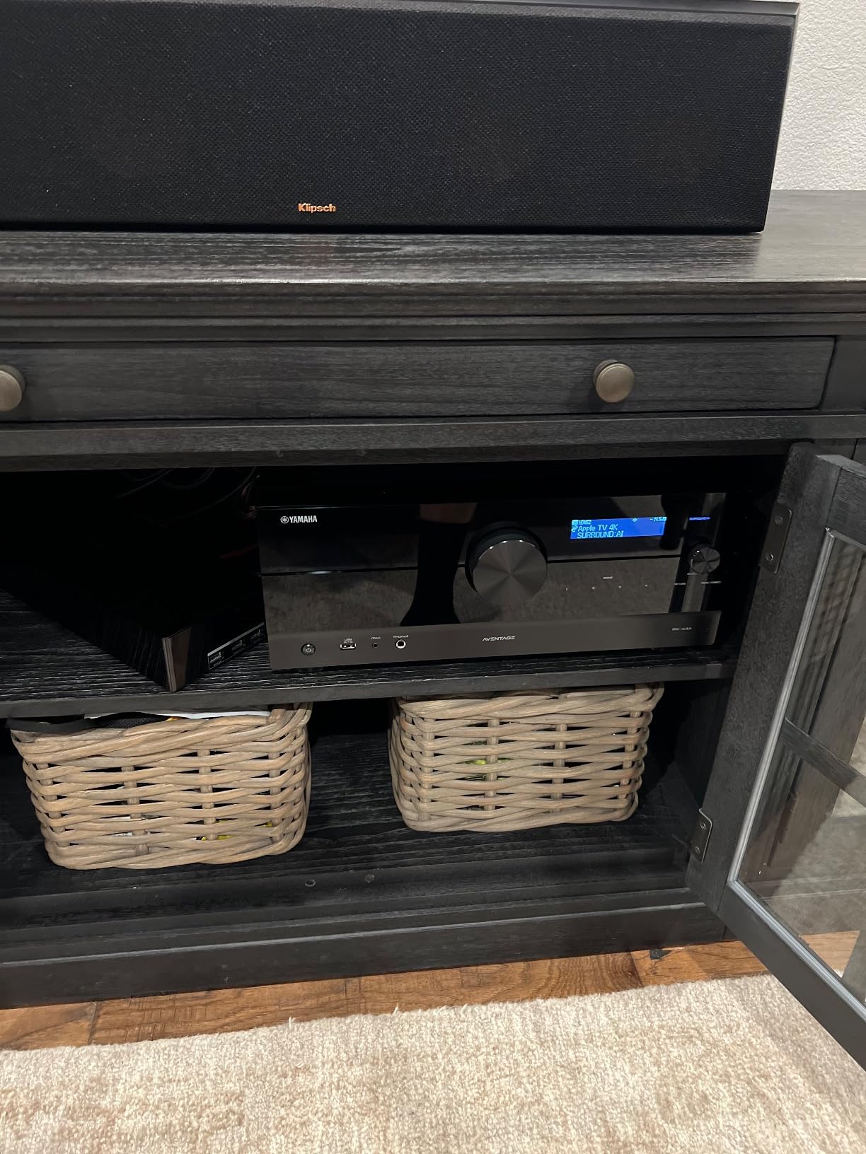 Yamaha RX-A4A AVENTAGE 7.2-Channel AV Receiver – 8K and 4K/120 HDMI, eARC, Dolby Atmos, DTS:X, Auro-3D, Surround:AI, Wi-Fi, Bluetooth, MusicCast - Customer Photo 3