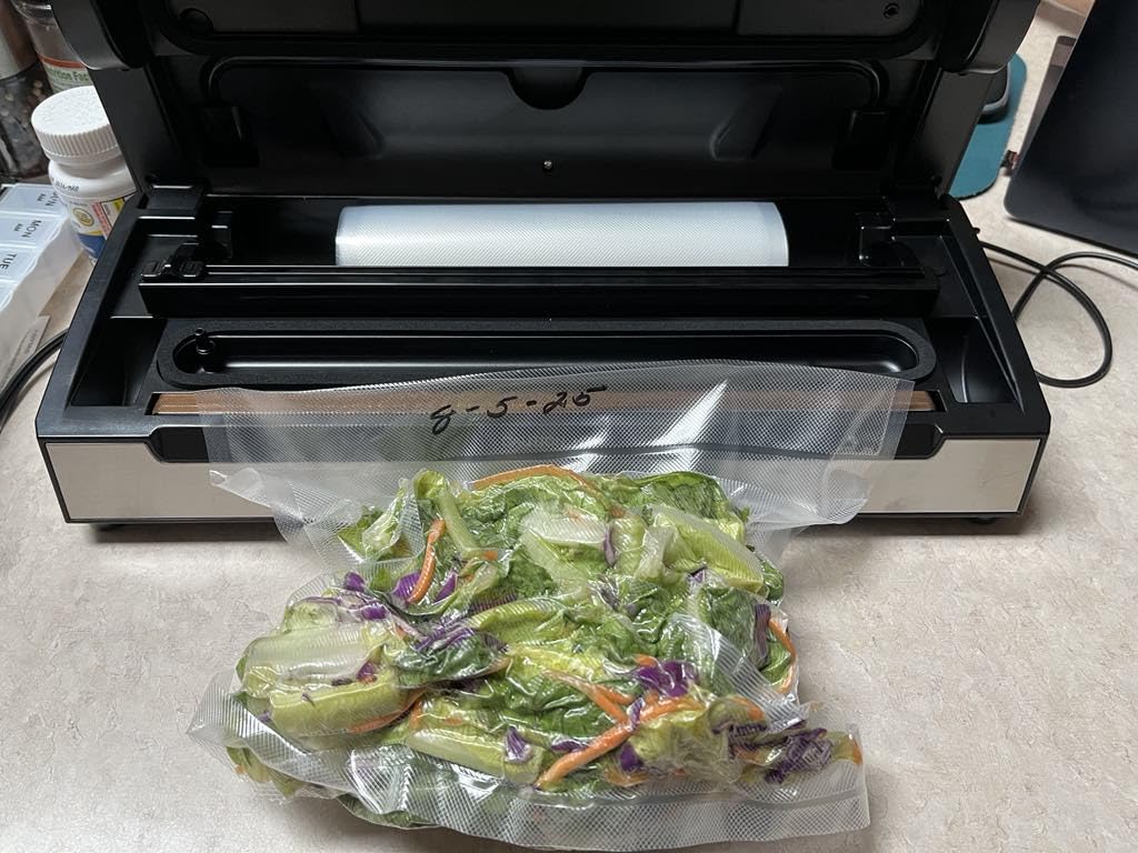 Potane Precision Vacuum Machine,Pro Food Sealer with Built-in Cutter and Bag Storage(Up to 20 Feet Length), Both Auto&Manual Options,2 Modes,Includes 2 Bag Rolls 11 Potane Precision Vacuum Machine,Pro Food Sealer with Built-in Cutter and Bag Storage(Up to 20 Feet Length), Both Auto&Manual Options,2 Modes,Includes 2 Bag Rolls 11