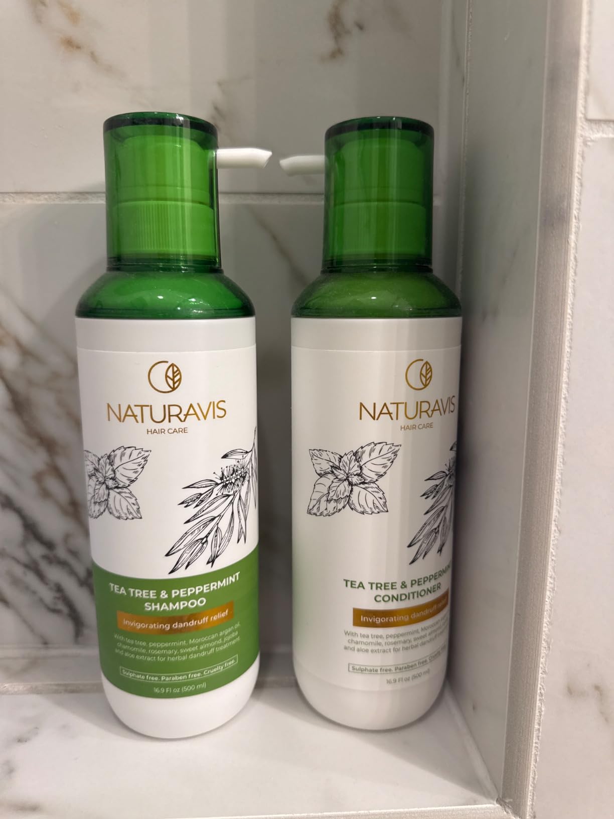 Coconut Shampoo and Conditioner Set - Sulfate Free and Paraben Free Intense Moisturizing Treatment with Jojoba - For Hydrating Your Scalp and Restoring Dry and Damaged Hair Customer Review Coconut Shampoo and Conditioner Set - Sulfate Free and Paraben Free Intense Moisturizing Treatment with Jojoba - For Hydrating Your Scalp and Restoring Dry and Damaged Hair - Customer Photo 4