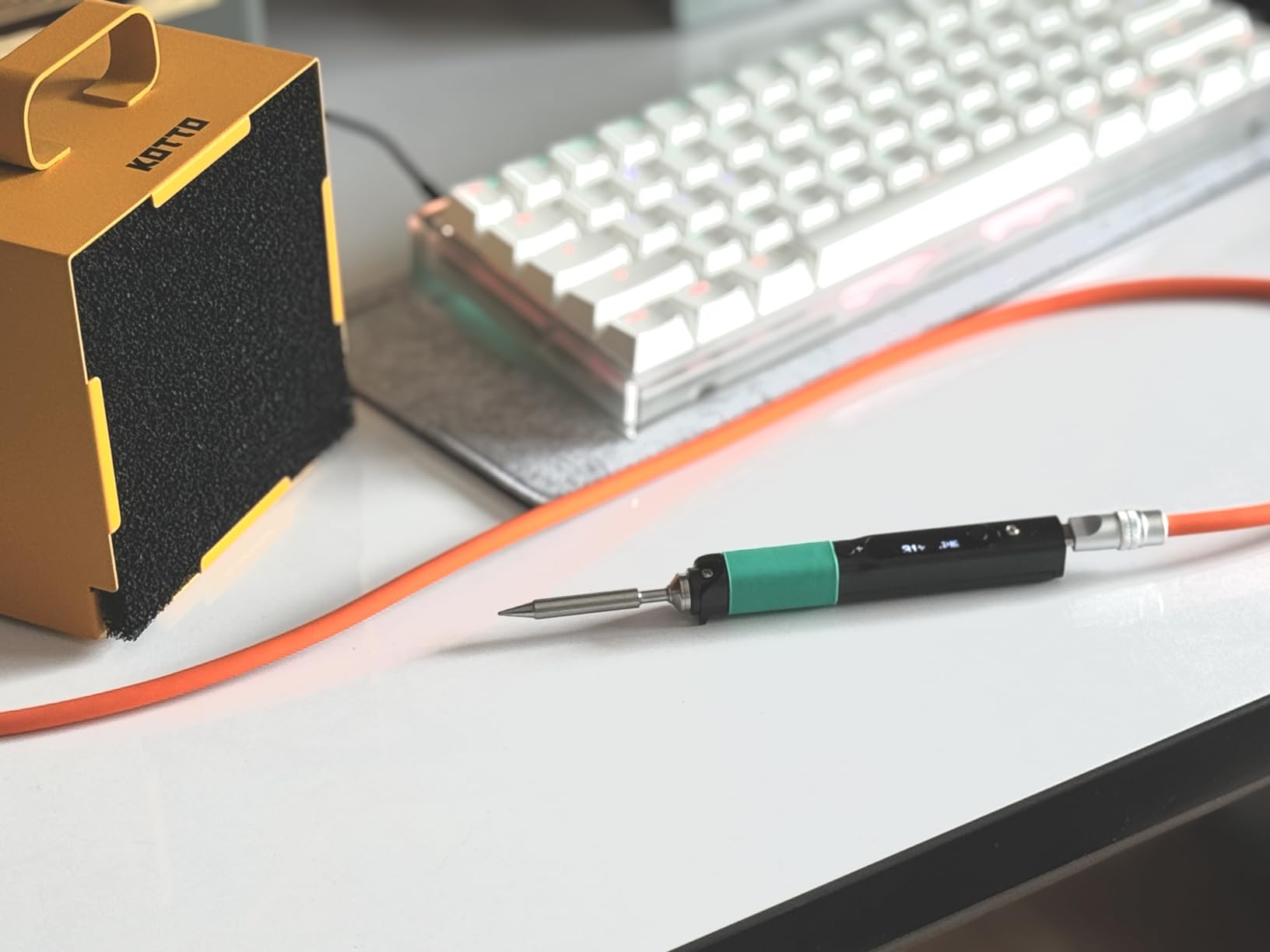 PINECIL – Smart Mini Portable Soldering Iron, Small - Customer Photo 1
