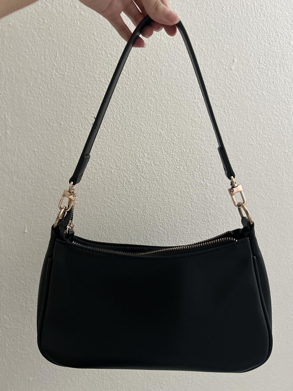 VODIU Clutch Tote Handbags with 2 Removable Straps and Zipper Closure Crossbody Bags Shoulder Purse Handbag for Women - Customer Photo 1