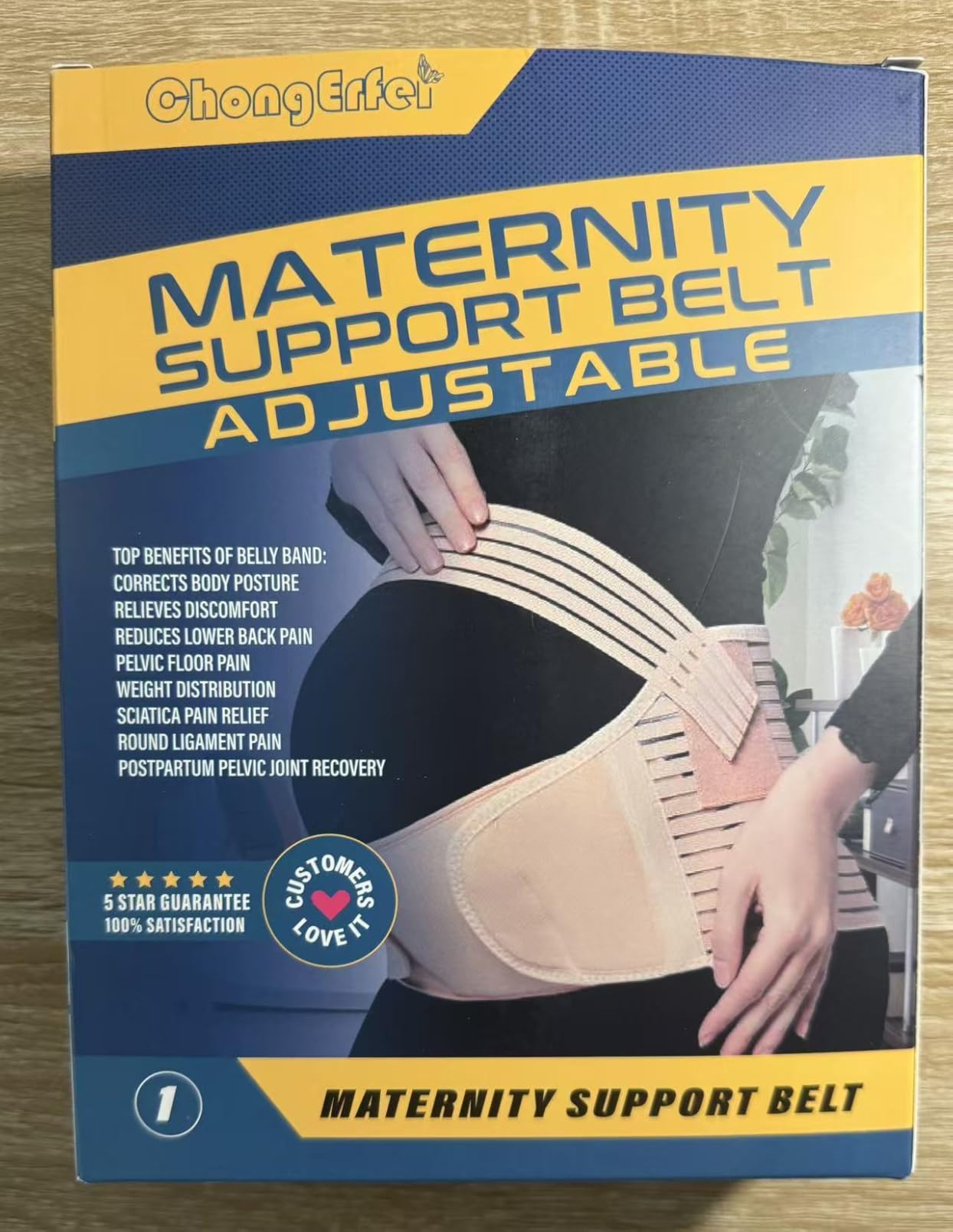 ChongErfei Maternity Belt, Pregnancy 3 in 1 Support Belt for Back/Pelvic/Hip Pain, Maternity Band Belly Support for Pregnancy Belly Support Band (L: Fit Ab 39.5 ChongErfei Maternity Belt, Pregnancy 3 in 1 Support Belt for Back/Pelvic/Hip Pain, Maternity Band Belly Support for Pregnancy Belly Support Band (L: Fit Ab 39.5
