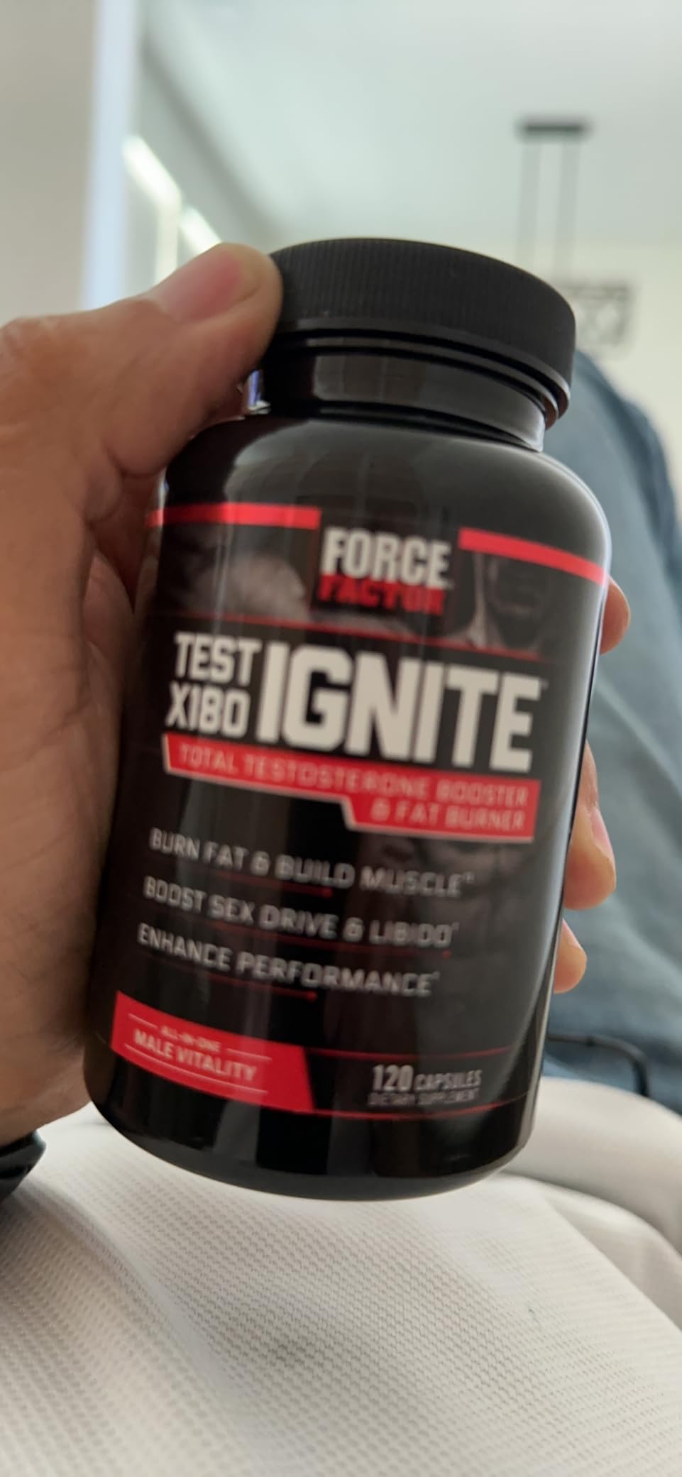 Force Factor Test X180 Gummies Testosterone Booster for Men with Tongkat Ali, Horny Goat Weed, Tribulus Terrestris, Fenugreek, & Black Maca, Supplement Men, Berry Punch, 60 Gummies, 1-Pack Customer Review Force Factor Test X180 Gummies Testosterone Booster for Men with Tongkat Ali, Horny Goat Weed, Tribulus Terrestris, Fenugreek, & Black Maca, Supplement Men, Berry Punch, 60 Gummies, 1-Pack - Customer Photo 3