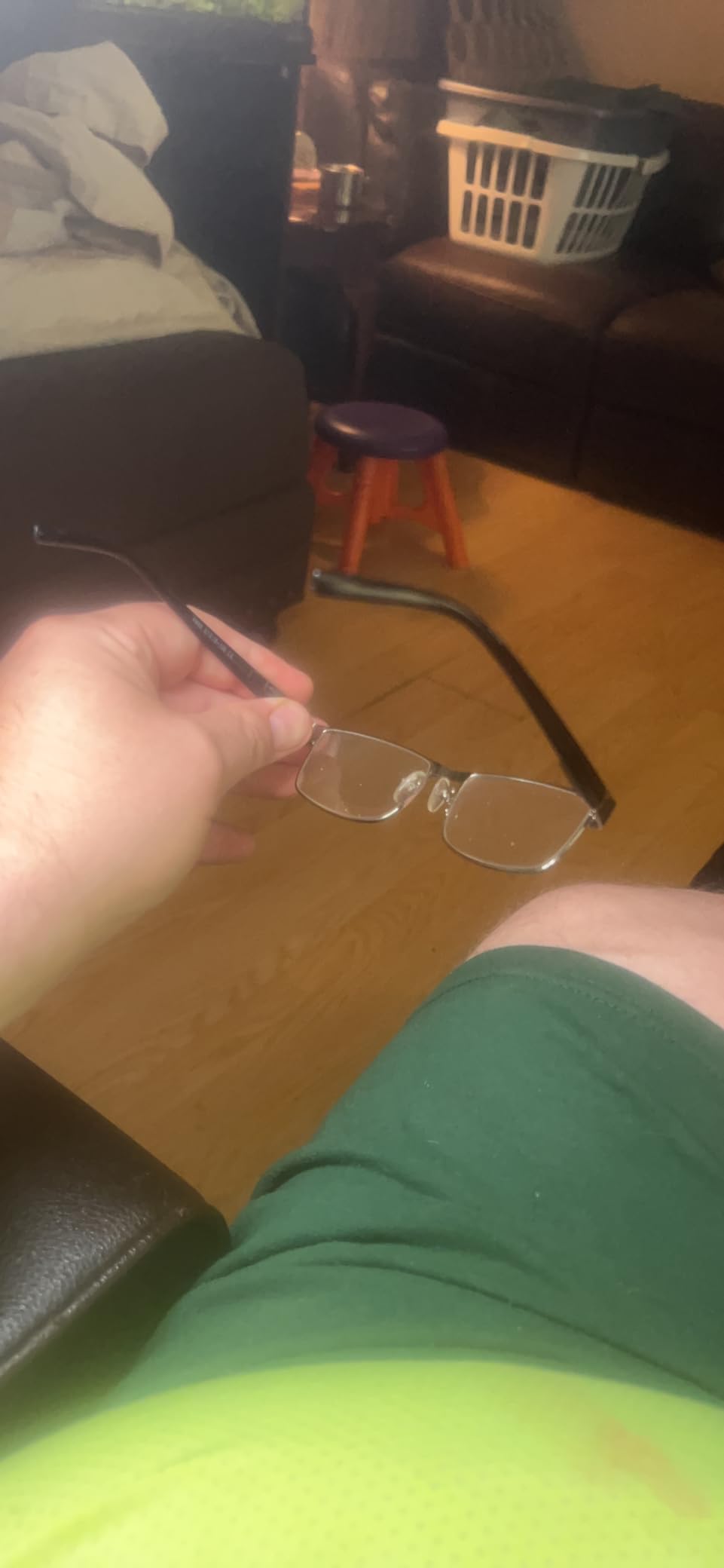 BLS Businessman Rectangular Reading Glasses - Professional Durable Readers - Blue-Light Blocking Lenses - Customer Photo 2