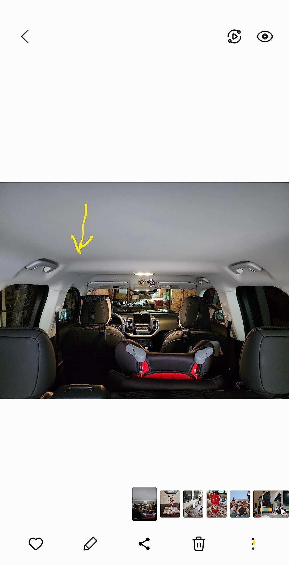Car Ceiling Cargo Net Pocket Storage Net,29.5