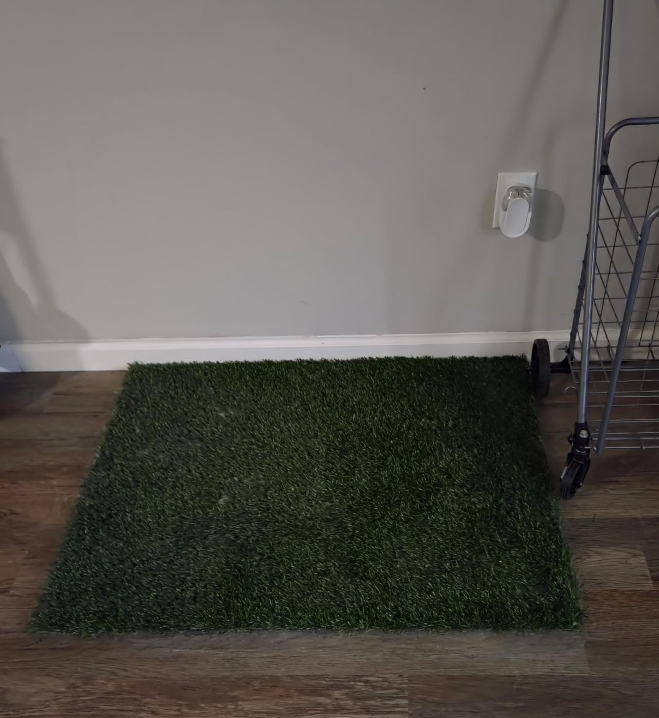 Grass Pad for Dogs 51.2 x 31.5 inches - Strong Absorbency Soft Artificial Grass for Pets Potty Training - Easy to Clean - for Dog Indoor Outdoor Use (1 Pack) Customer Review Grass Pad for Dogs 51.2 x 31.5 inches - Strong Absorbency Soft Artificial Grass for Pets Potty Training - Easy to Clean - for Dog Indoor Outdoor Use (1 Pack) - Customer Photo 1