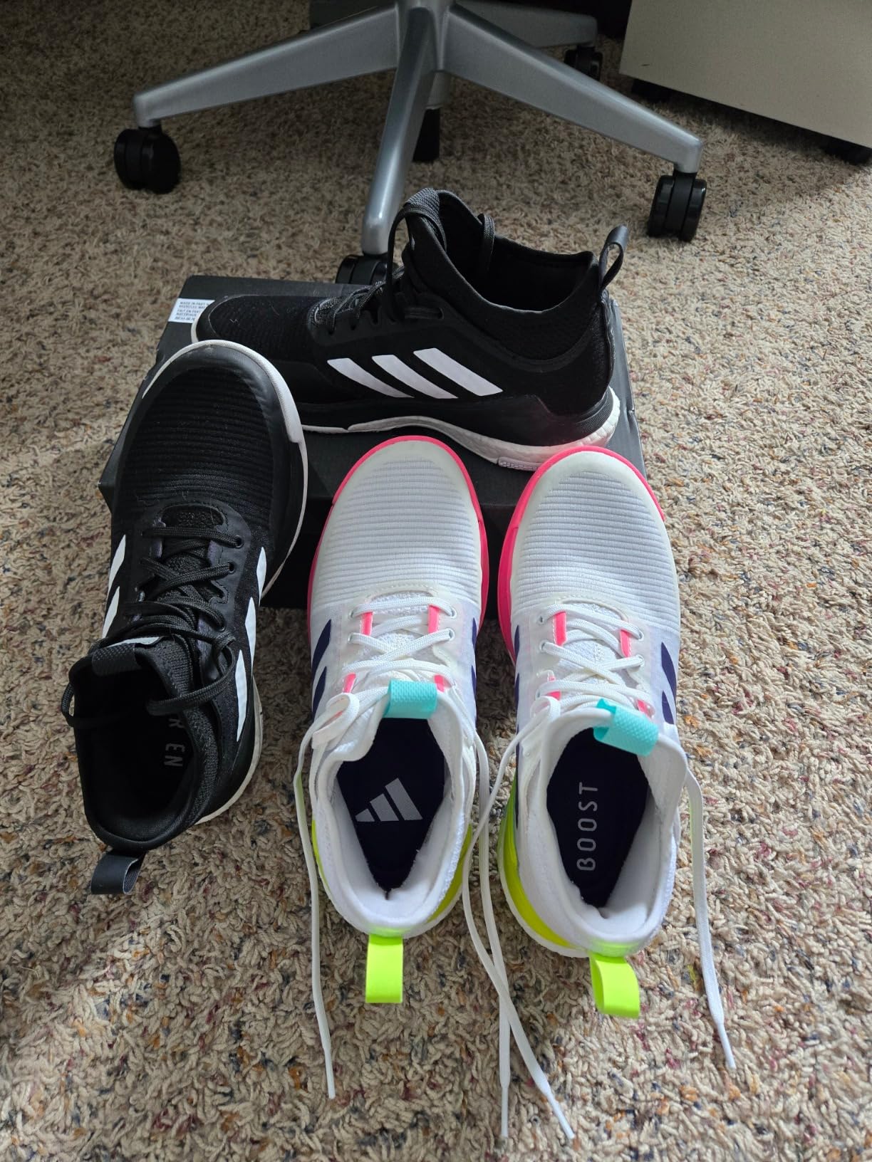 adidas Women's Crazyflight Volleyball Sneakers Customer Review adidas Women's Crazyflight Volleyball Sneakers - Customer Photo 2