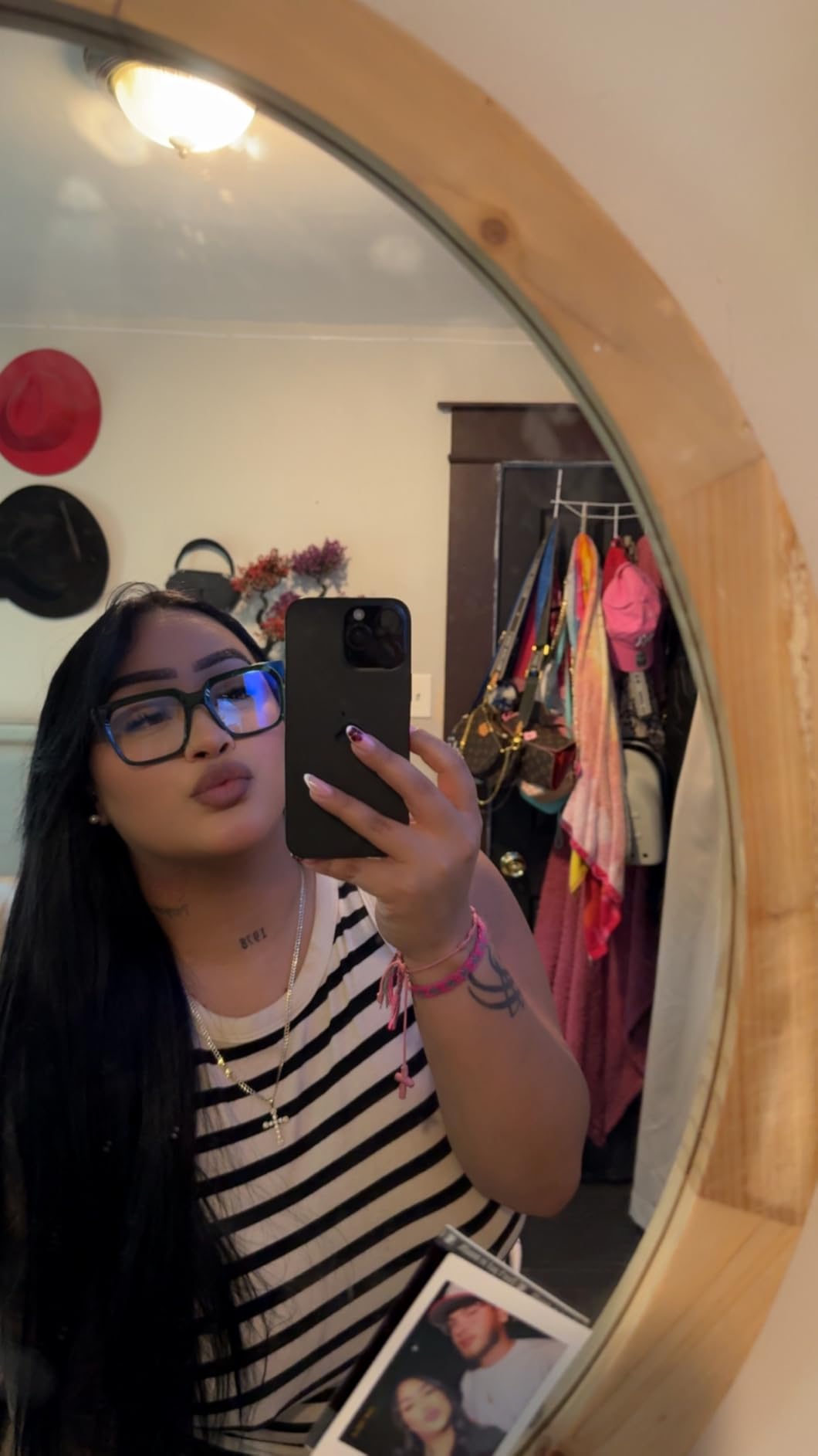 VISOONE Rectangle TR90 Blue Light Blocking Glasses Computer Eyewear with Preppy Look for Women and Men Cougar - Customer Photo 2