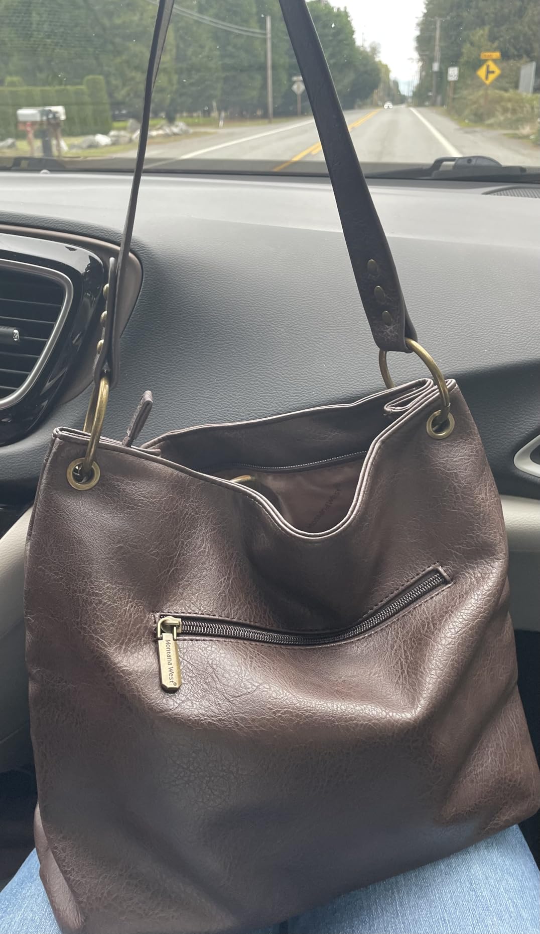 Purses for Women Hobo Shoulder Handbags with Zipper - Customer Photo 2