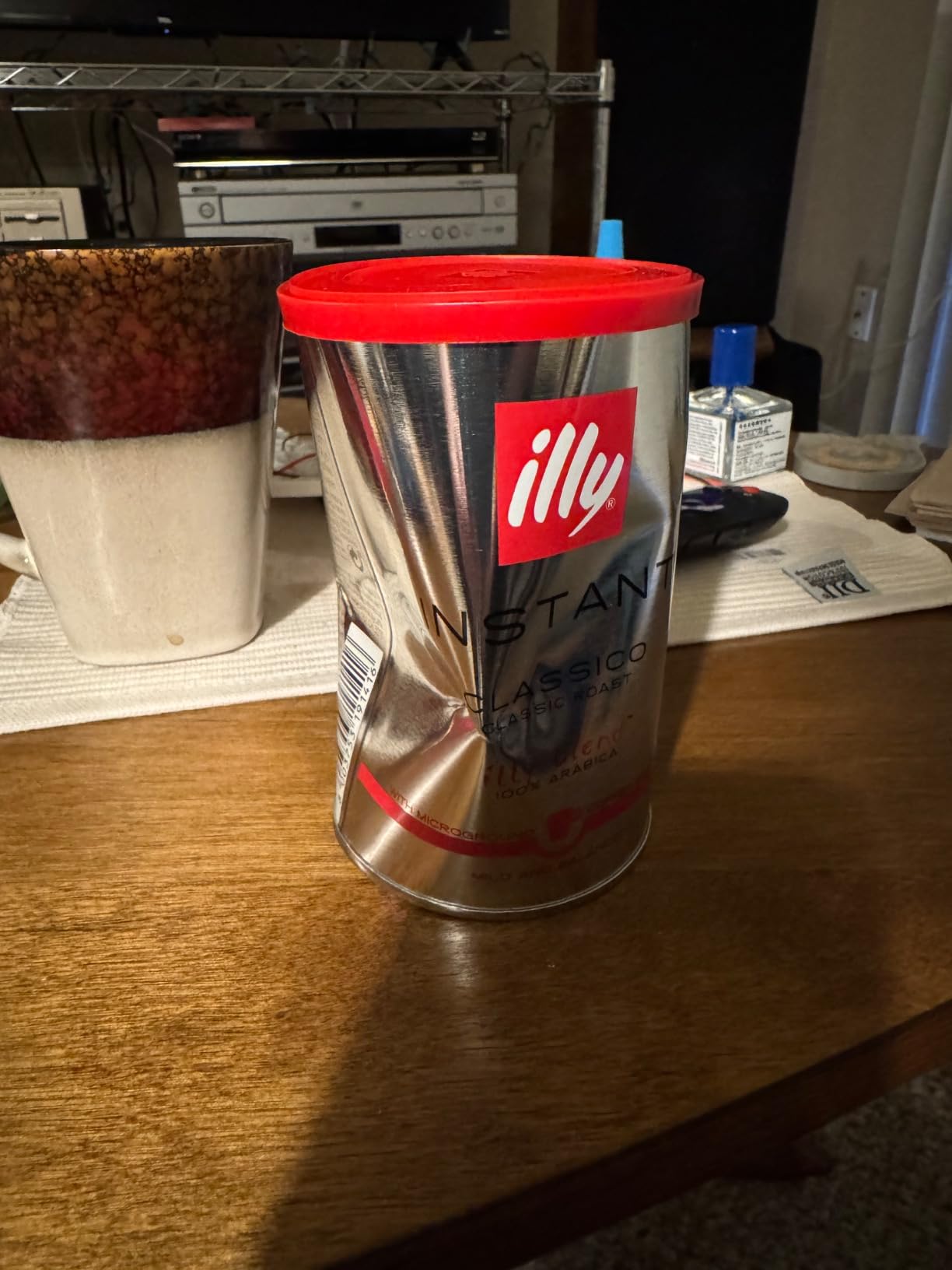 illy Instant Coffee- 100% Arabica Coffee – Classico Medium Roast - Notes Of Caramel, Orange Blossom & Jasmine - Easy Preparation - Convenient Coffee Instant Format - Roasted In Italy – 3.3 Ounce - Customer Photo 2