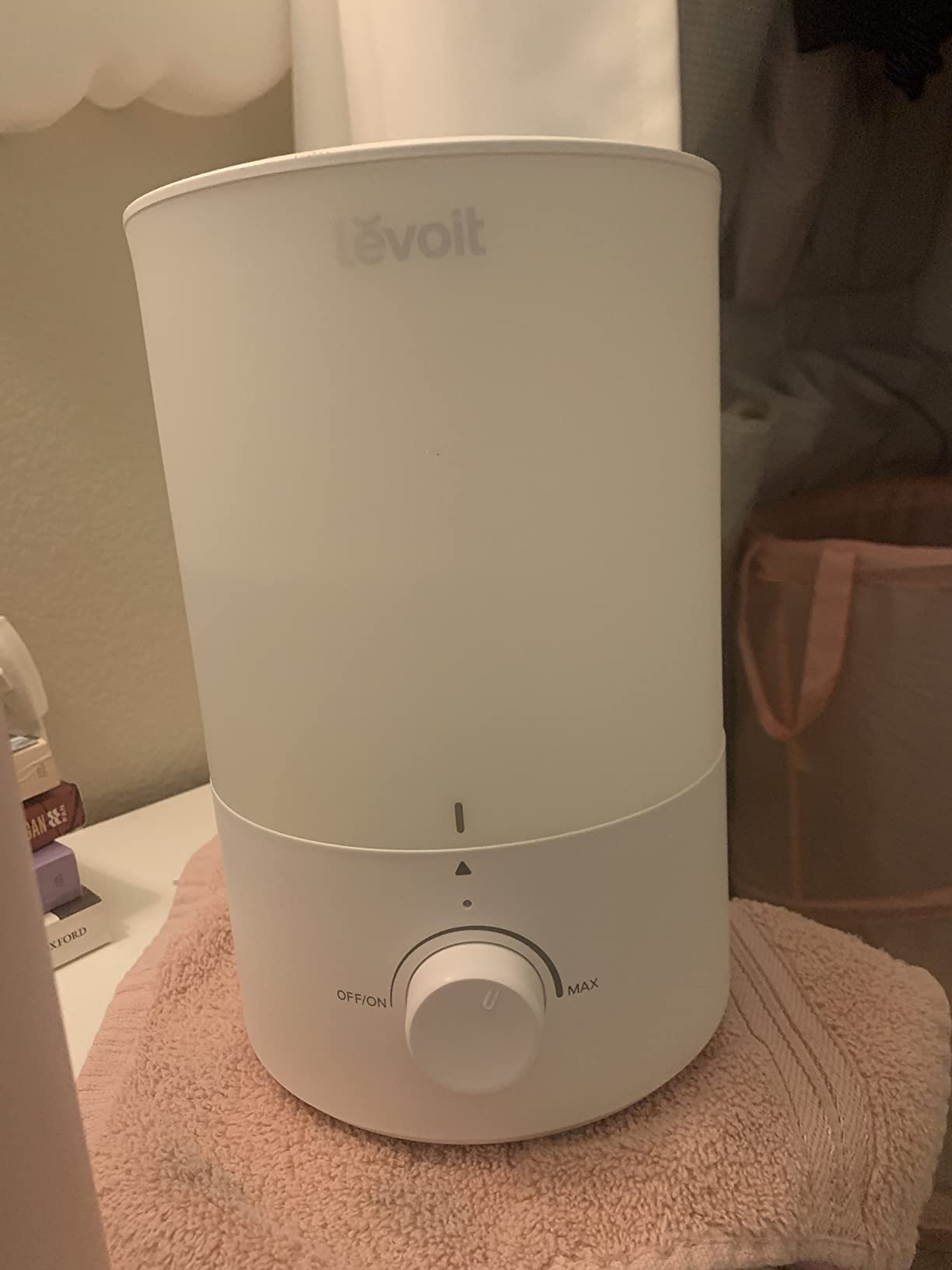 LEVOIT Top Fill Humidifiers for Bedroom, 2.5L Tank for Large Room, Easy to Fill & Clean, 28dB Quiet Cool Mist Air Humidifier for Home Baby Nursery & Plants, Auto Shut-off and BPA-Free for Safety, 25H - Customer Photo 2