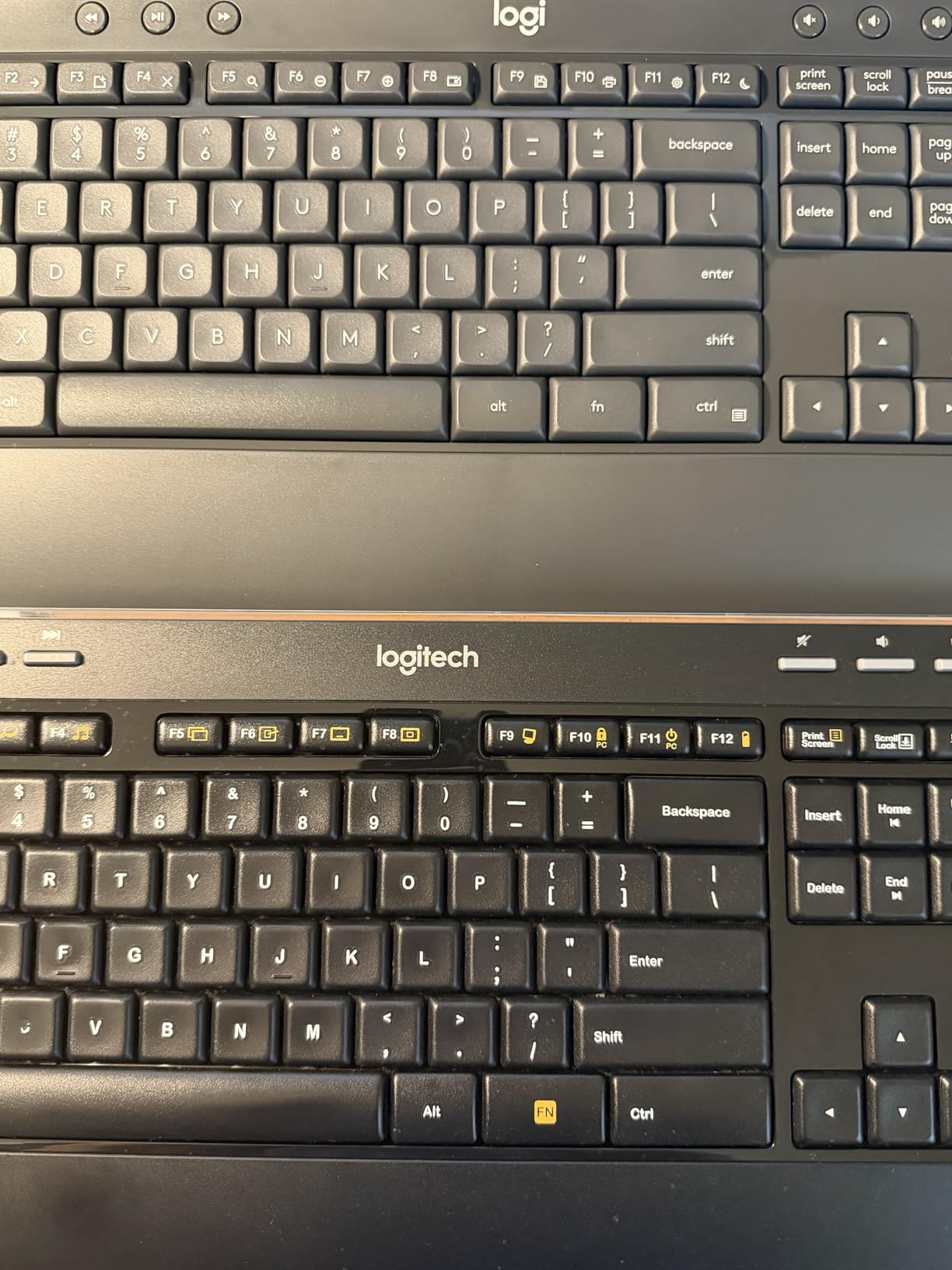Logitech MK540 Advanced Wireless Keyboard and Mouse Combo for Windows, 2.4 GHz Unifying USB-Receiver, Multimedia Hotkeys, 3-Year Battery Life, for PC, Laptop - Customer Photo 5