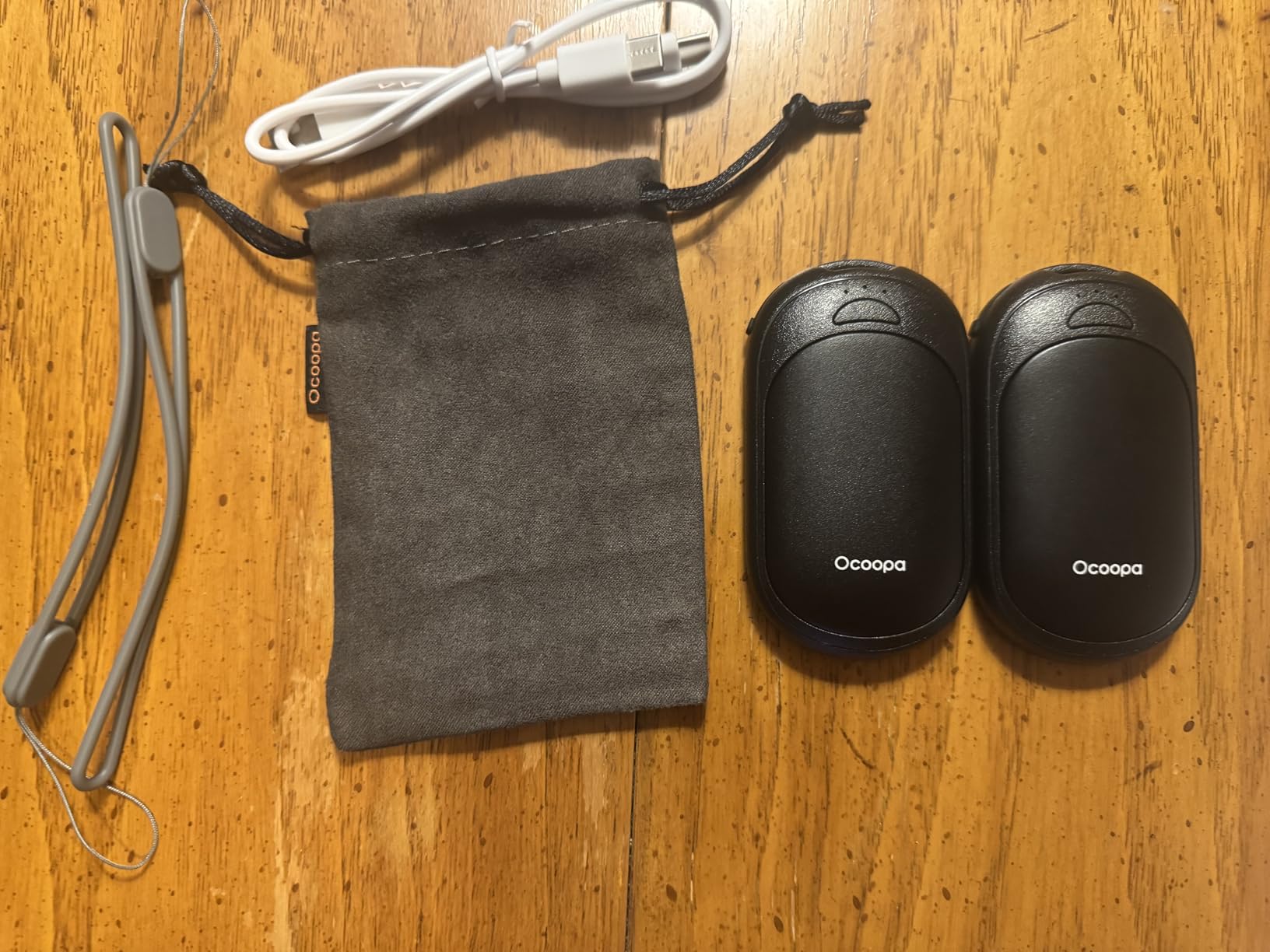 OCOOPA Magnetic Hand Warmers Rechargeable 2 Pack, Electric Handwarmers, Smart Heating UL Certified, 3-Settings,Portable Heater, Ultra Slim Pocket, Hunting Essentials, Gifts for Christmas Men, UT3 Lite - Customer Photo 1