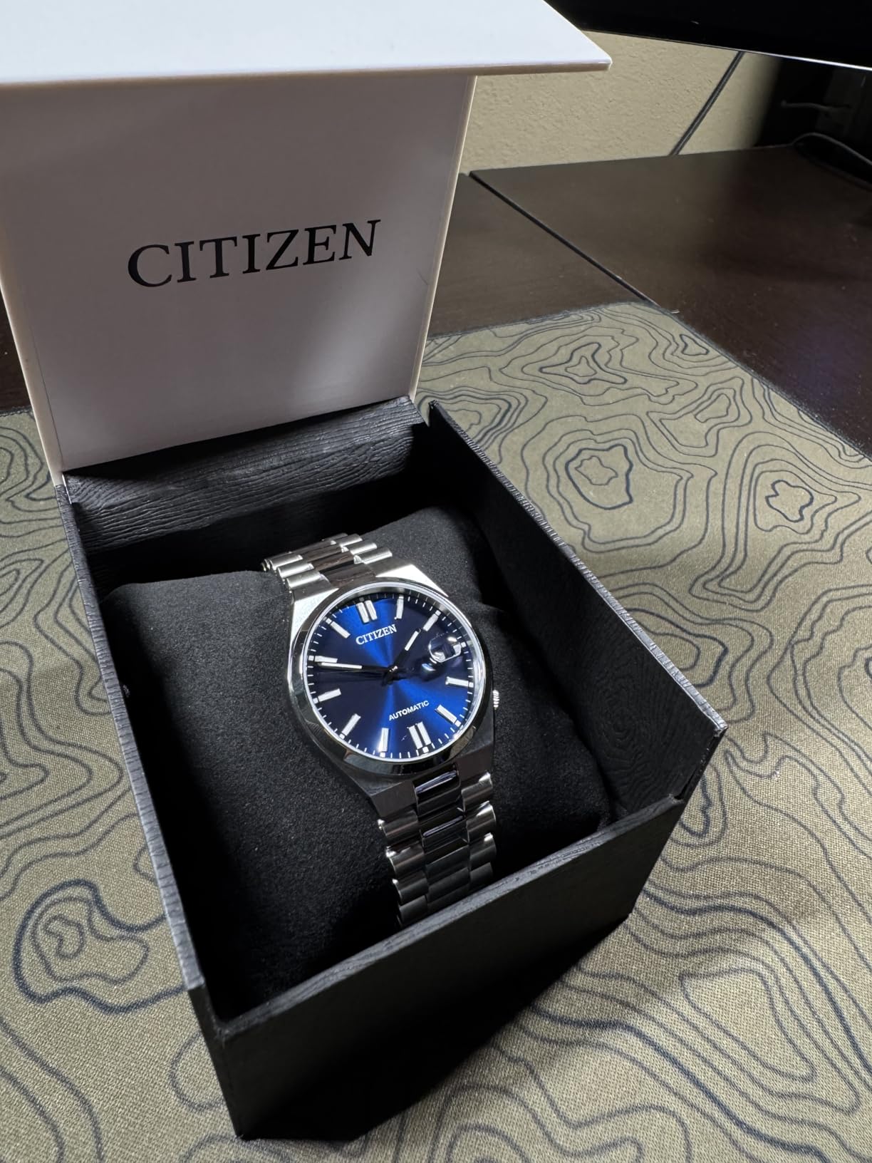 Citizen Men's Automatic Tsuyosa Sport Luxury Watch, Silver-Tone Stainless Steel Bracelet and Case, 3 Hand and Date, 42 Hour Power Reserve Customer Review Citizen Men's Automatic Tsuyosa Sport Luxury Watch, Silver-Tone Stainless Steel Bracelet and Case, 3 Hand and Date, 42 Hour Power Reserve - Customer Photo 1